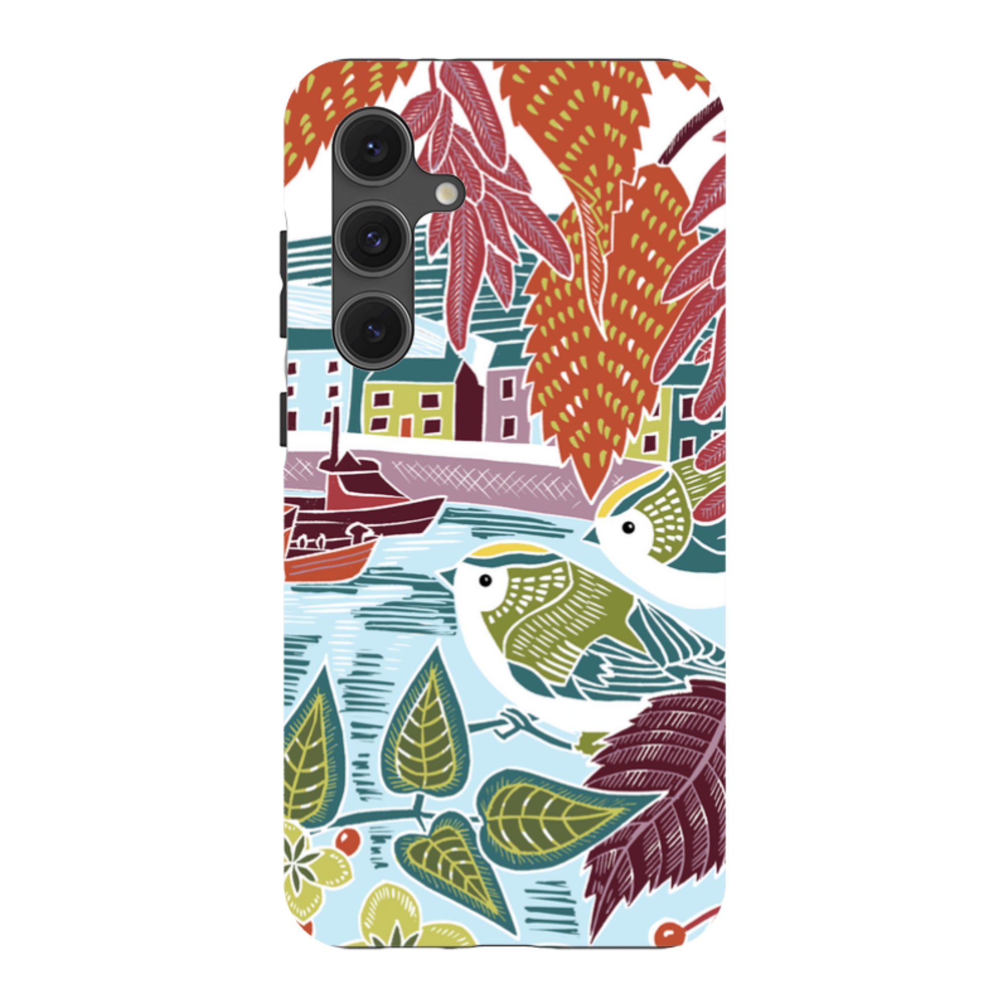 Samsung Tough  Case - Goldcrests Harbour By Kate heiss