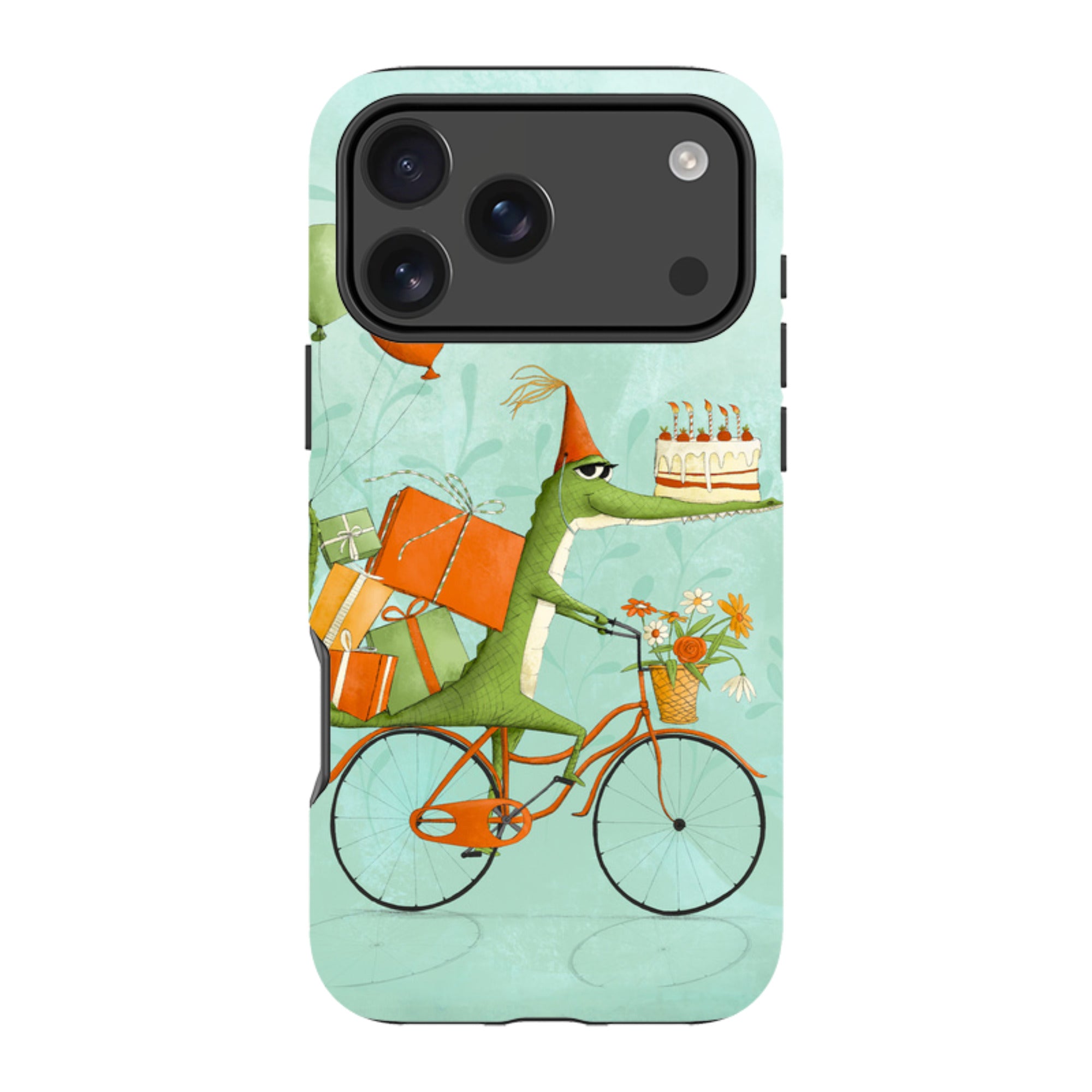 iPhone Tough Case - Happy Croc By Maja Lindberg