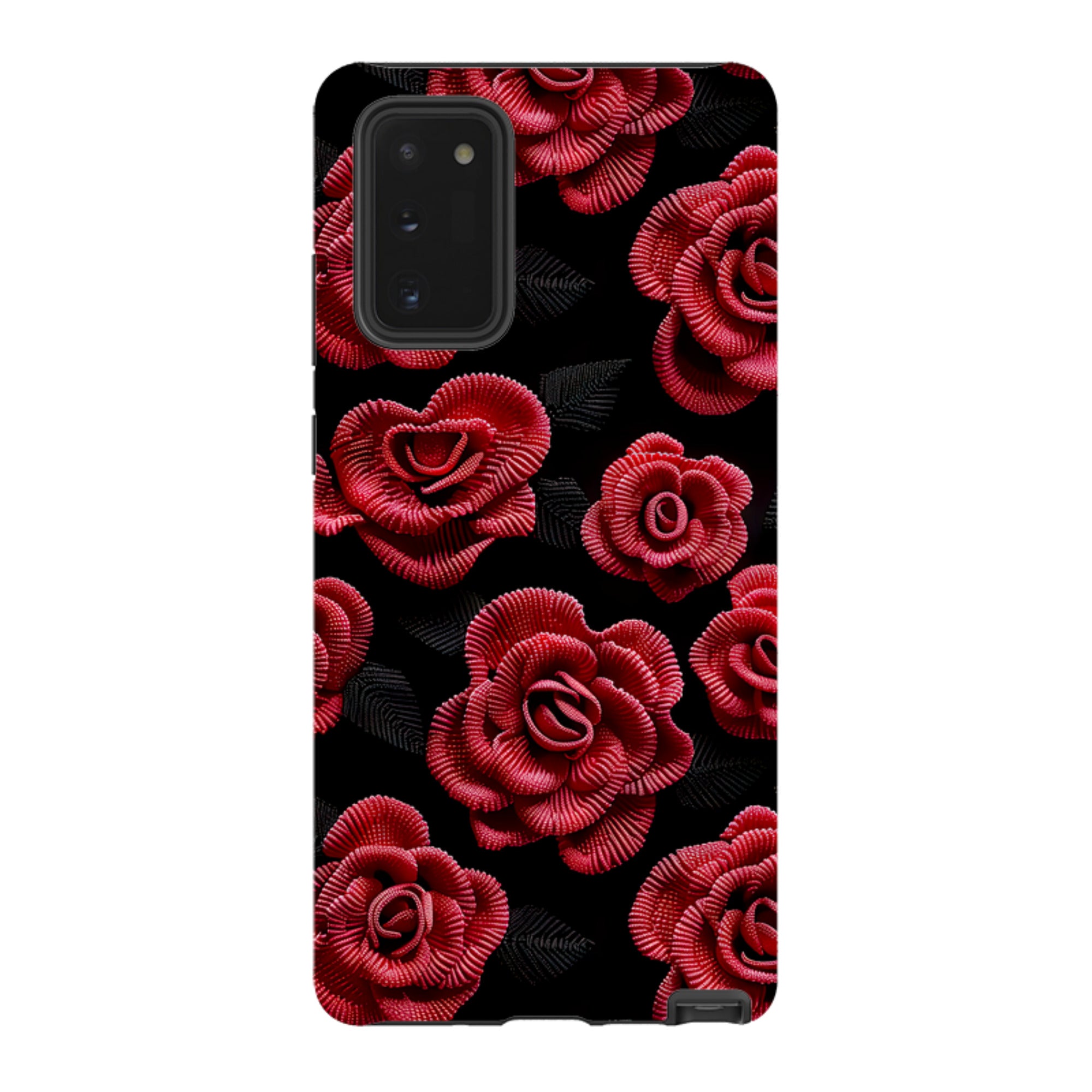 Samsung Tough Case - Dark Roses II