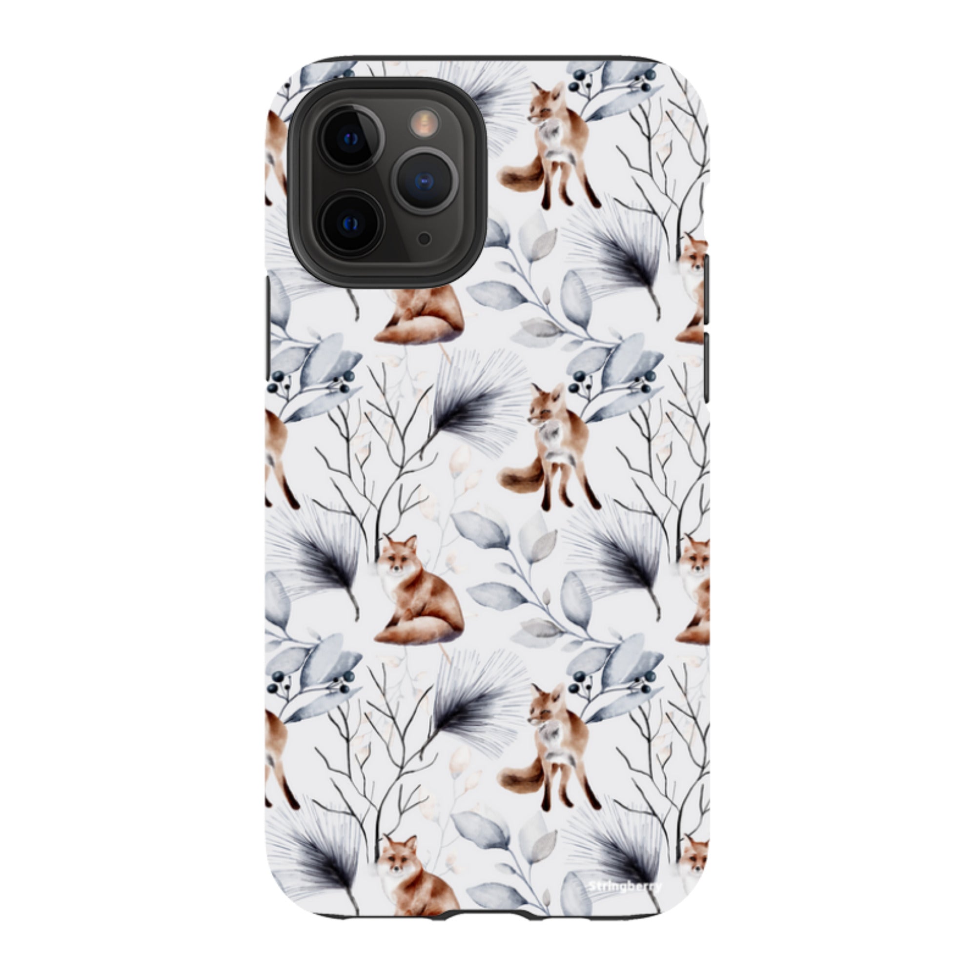 iPhone Tough Case - Foxy Xmas II
