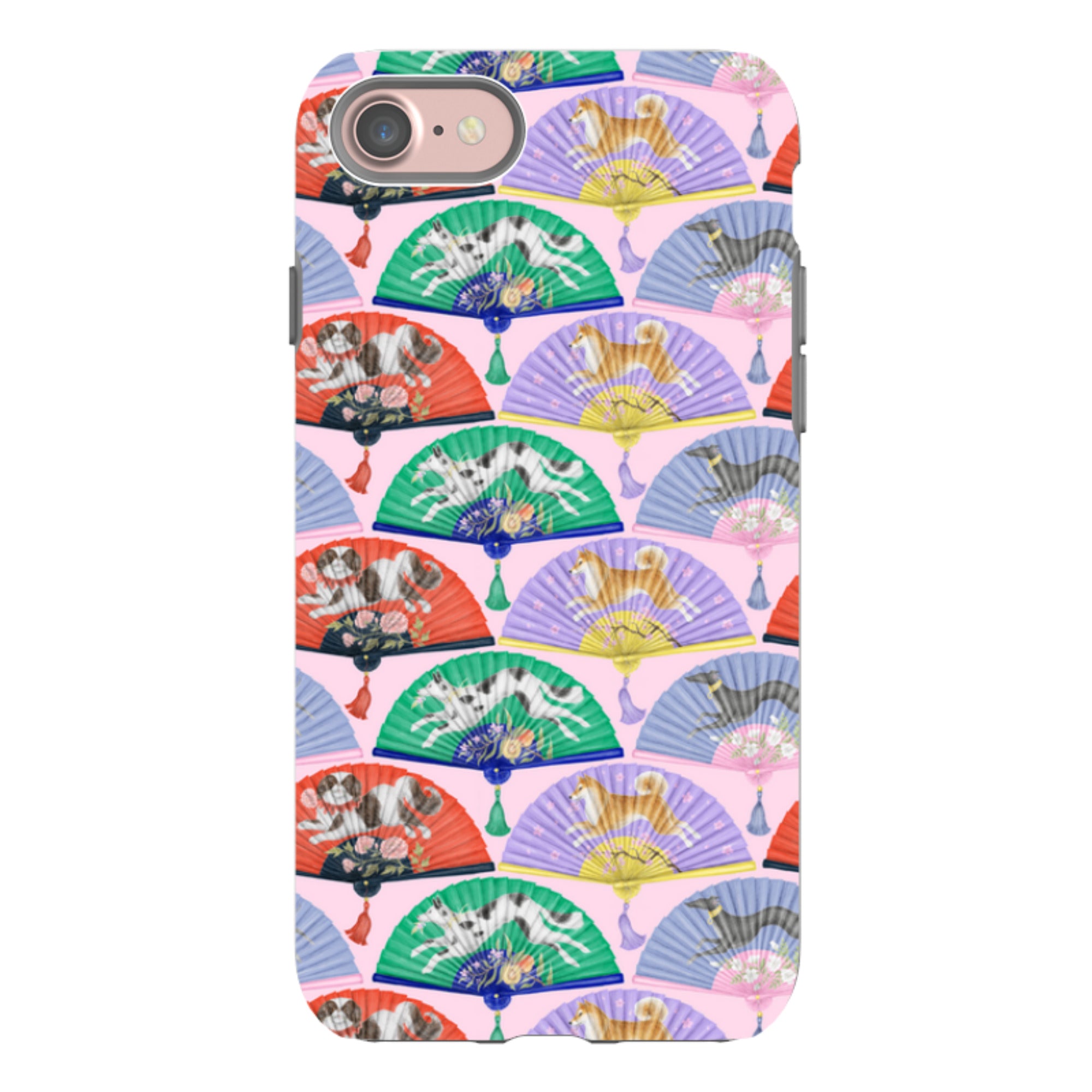 iPhone Tough Case - Dog Fan By Catherine Rowe