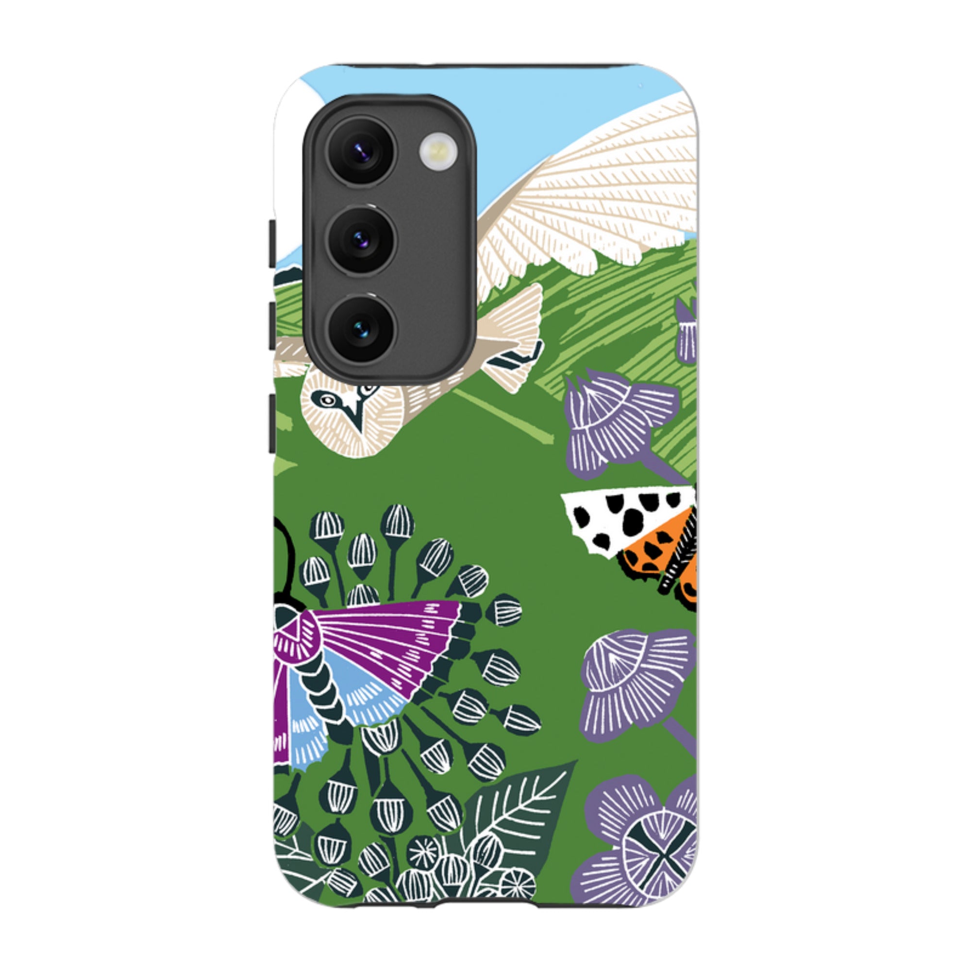 Samsung Tough Case - Morning Barn Owl By Kate Heiss
