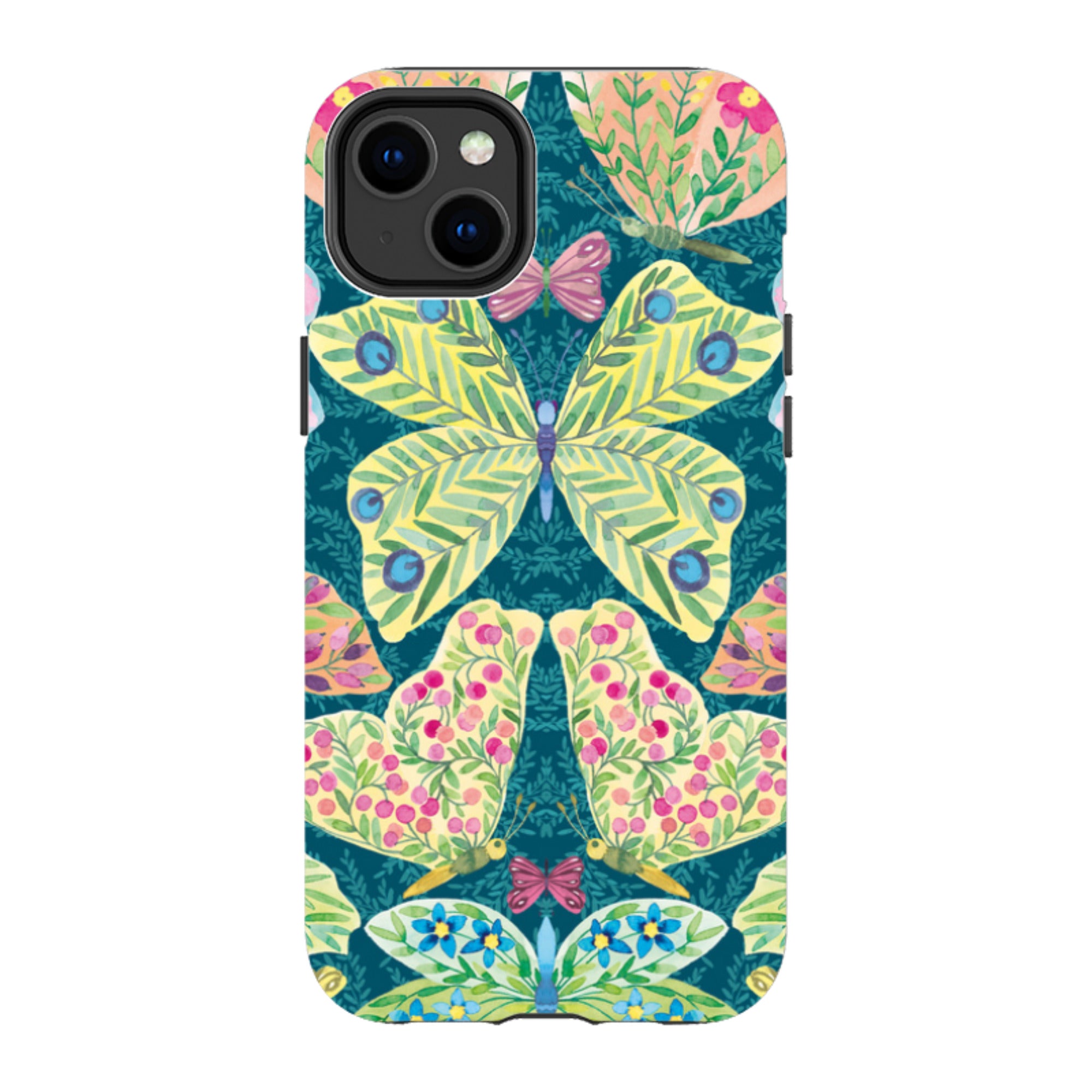 iPhone Tough Case - Butterflies By Elisabeth Haager