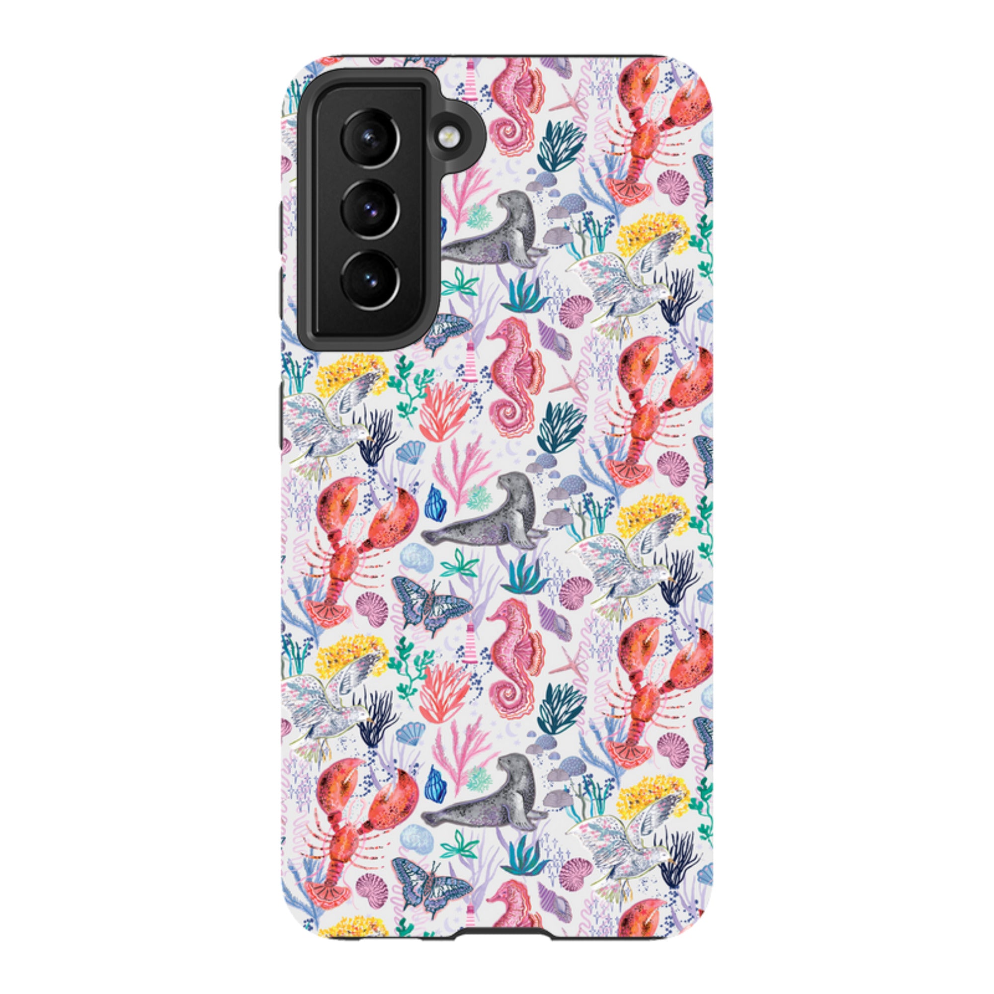 Samsung Tough  Case - Coastline Pattern D By Emma Frances Grant