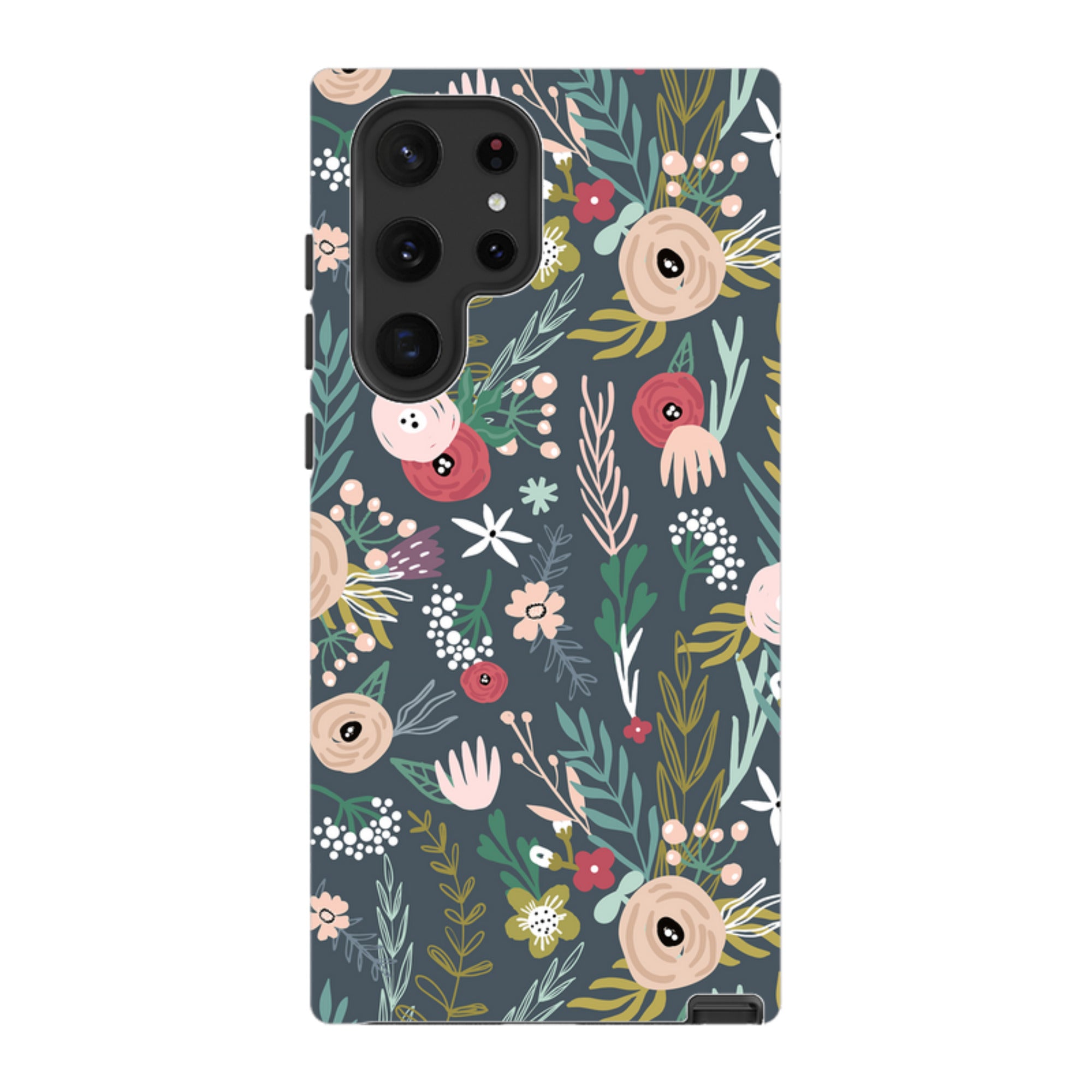 Samsung Tough Case - Winter Scandi Floral