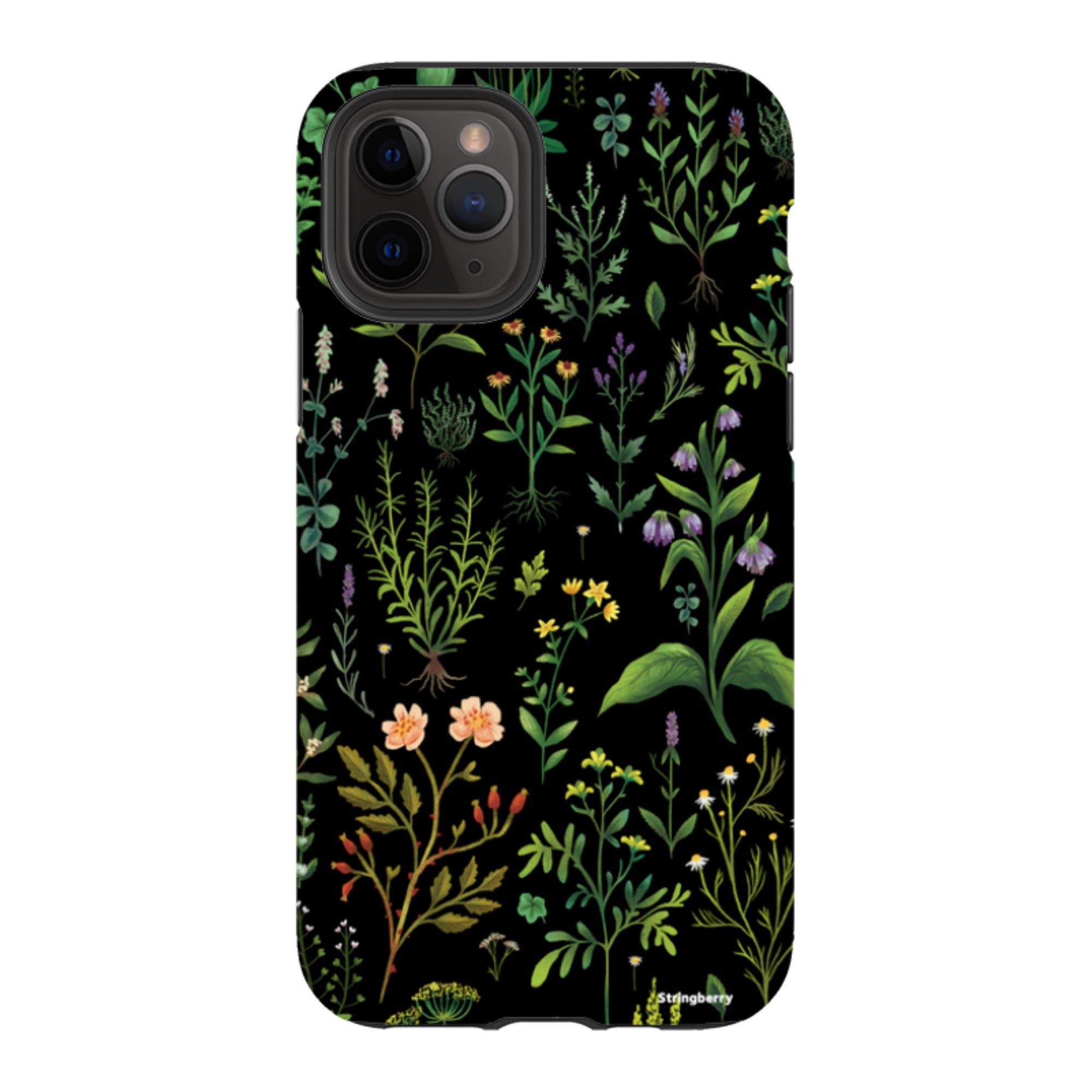 iPhone Tough Case - Medieval Herbal By Anna Stead
