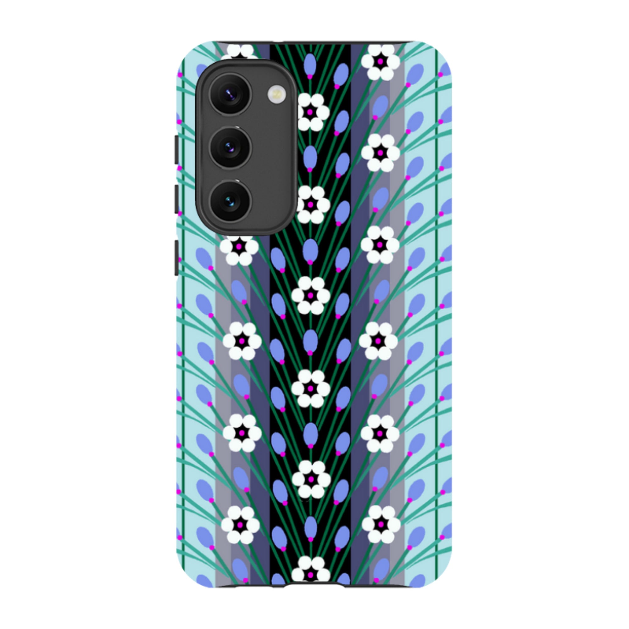 Samsung Tough  Case - Lavender Blue By Cressida Bell