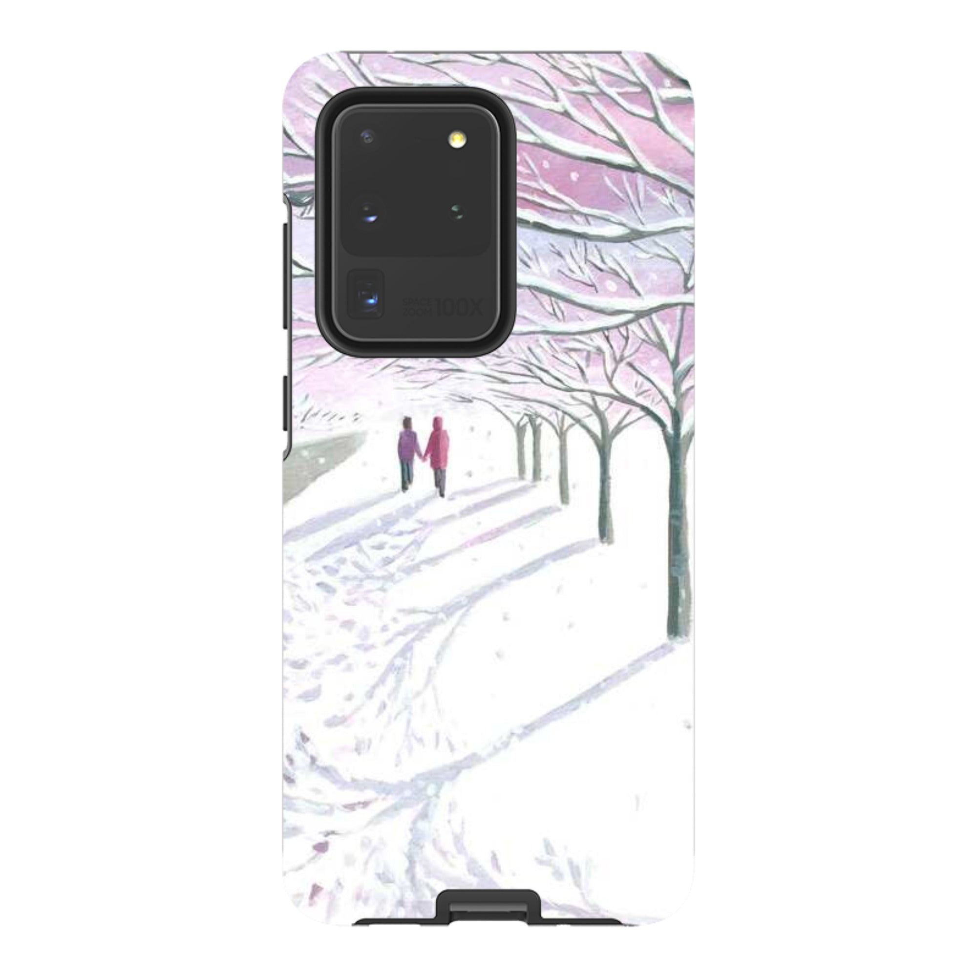 Samsung Tough Case - Snowy Park By Mary Stubberfield