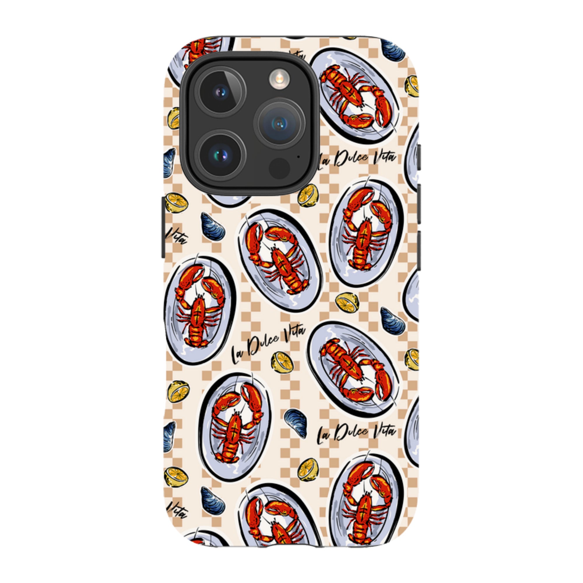 iPhone MagSafe Tough Case - La Dolce Vita Lobster
