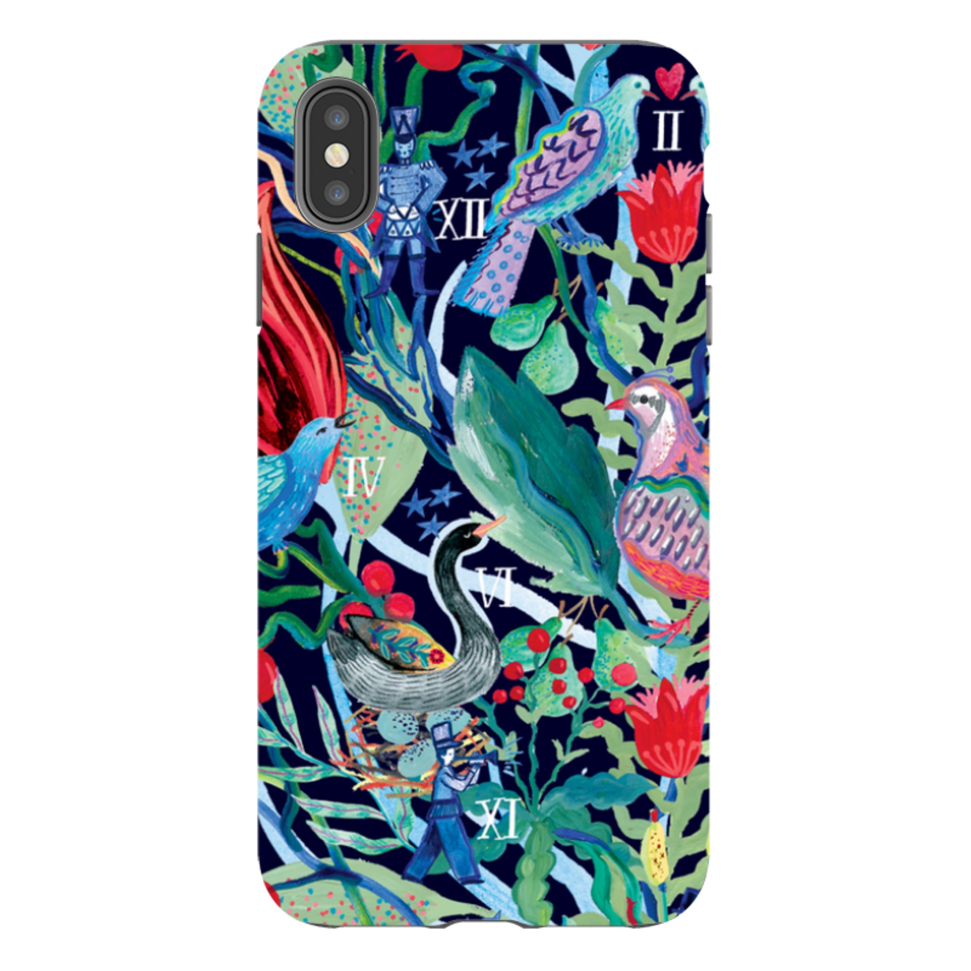 iPhone Tough Case - Christmas Days I By Emma Frances Grant