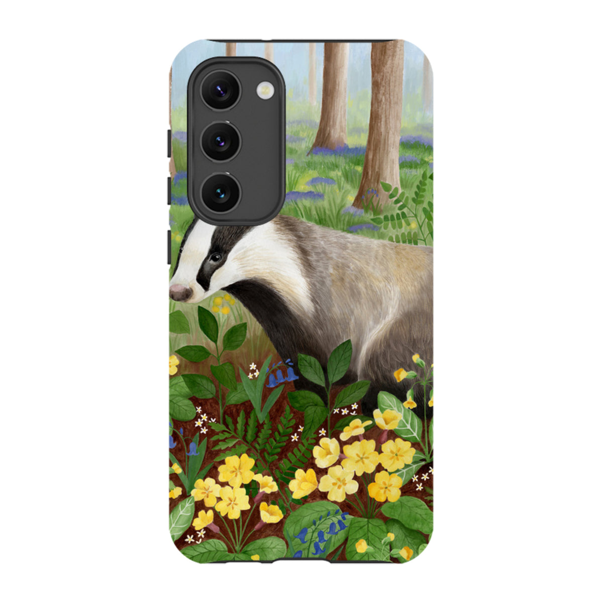 Samsung Tough Case - Bluebell Badger By Bex Parkin
