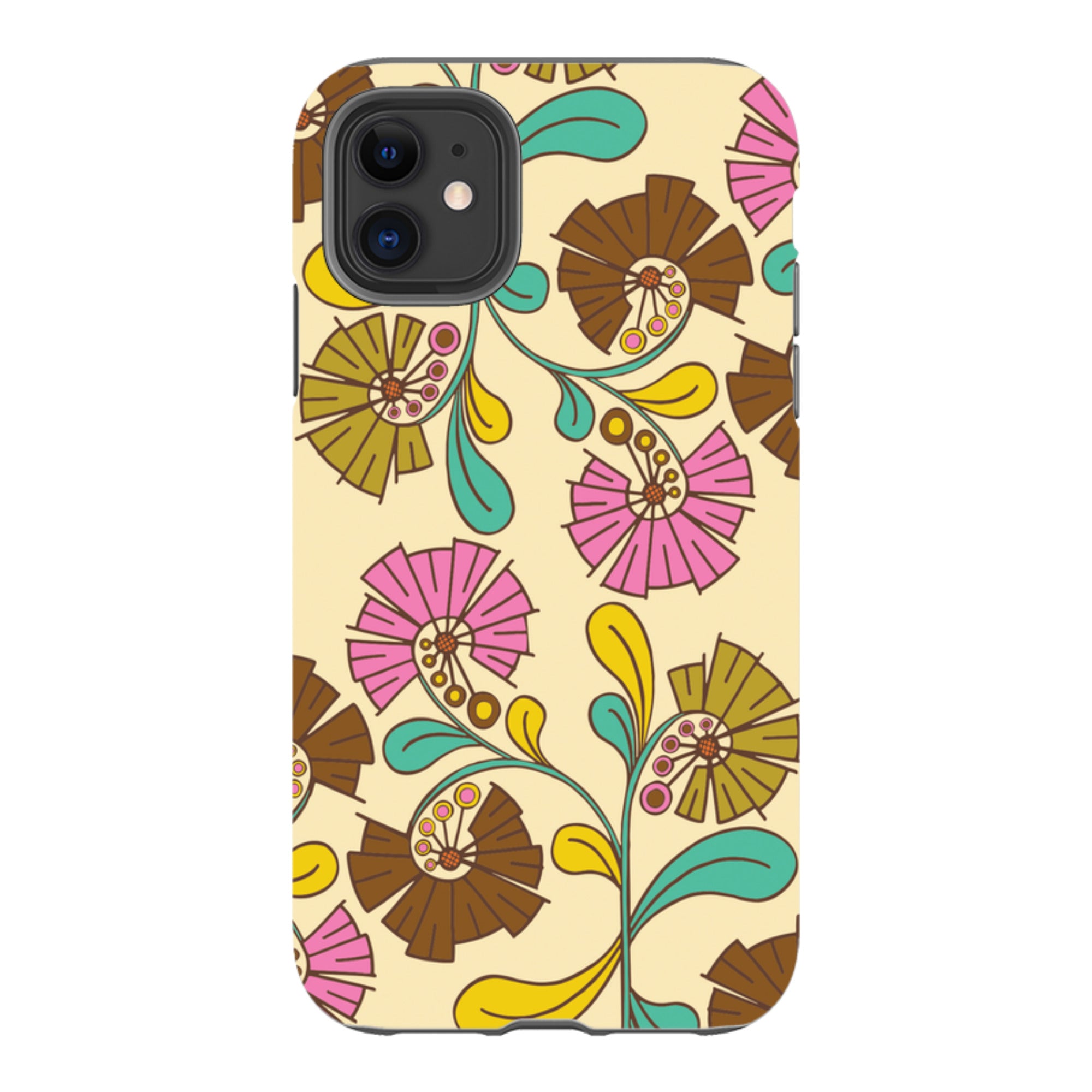 iPhone Tough Case - Fan Flower By Amelia Bowman