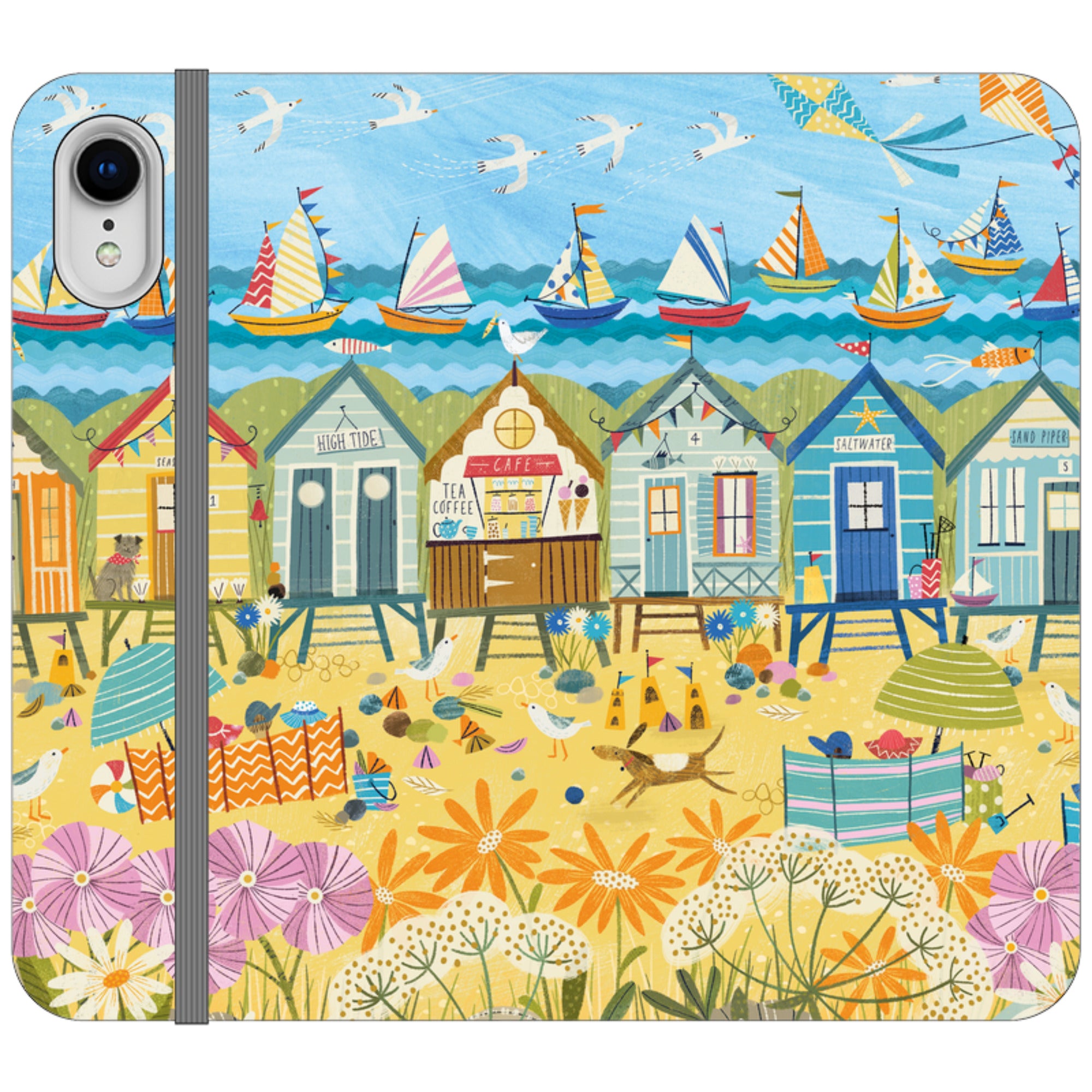 Beachy Days Wallet Case By Ali Brookes