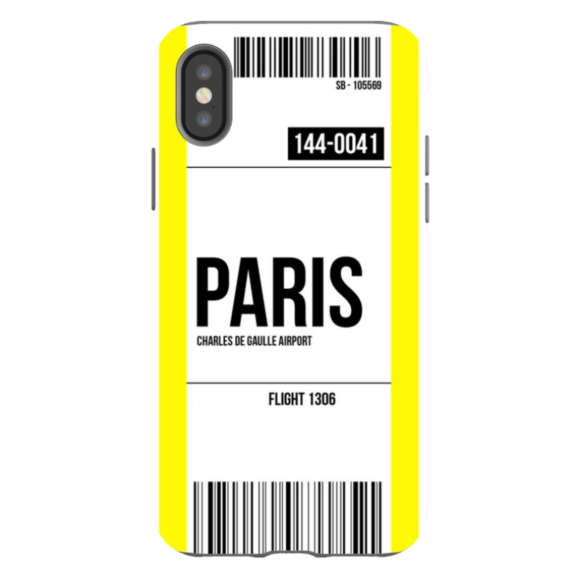 iPhone Tough Case - Paris Yellow