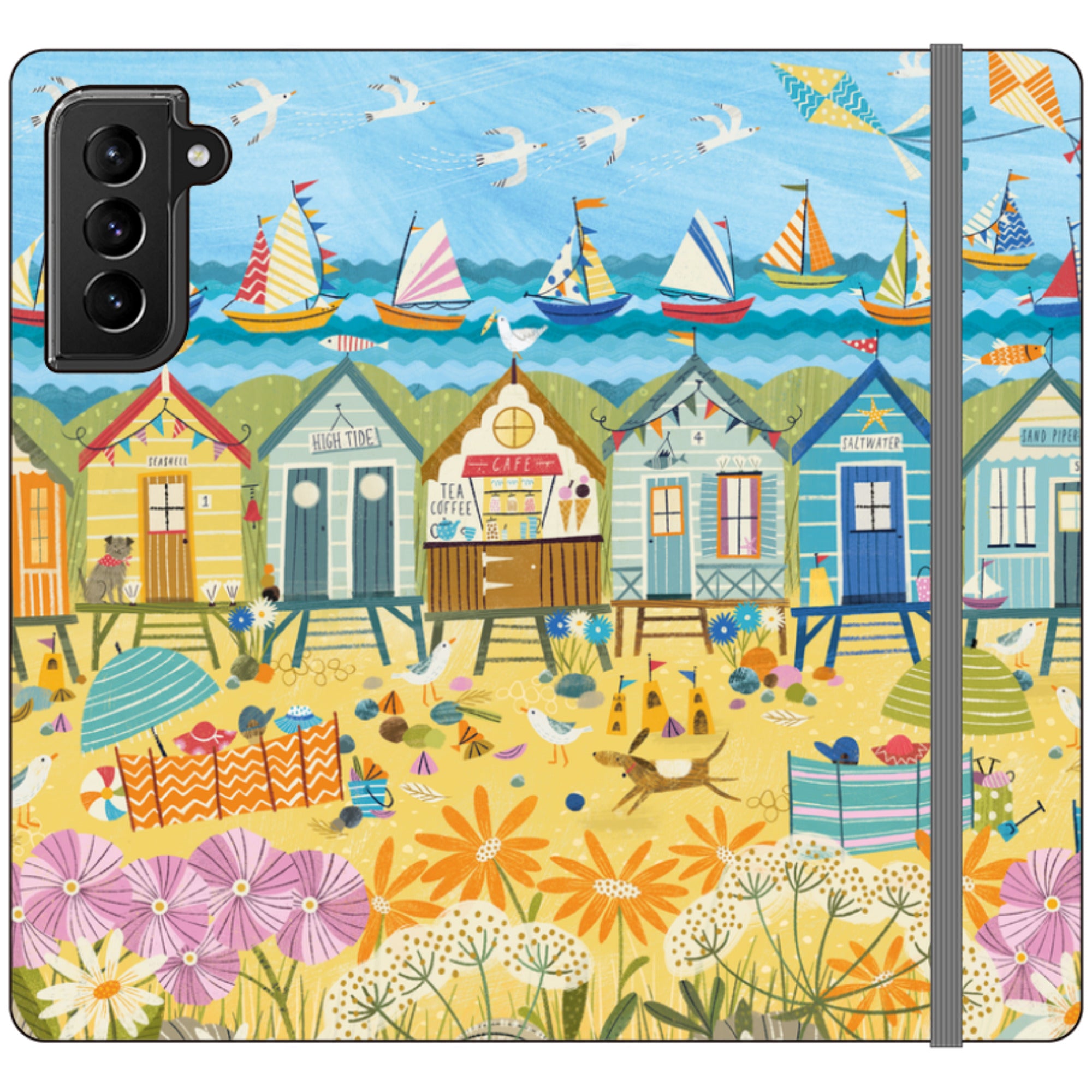 Beachy Days Wallet Case By Ali Brookes