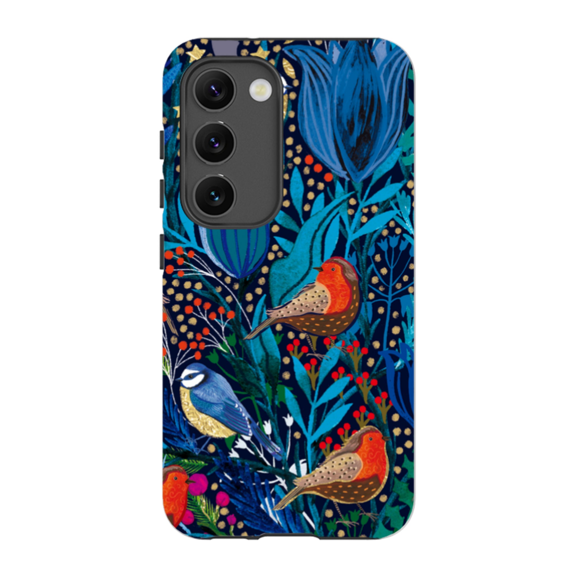 Samsung Tough Case - Xmas Robin IV By Emma Frances Grant