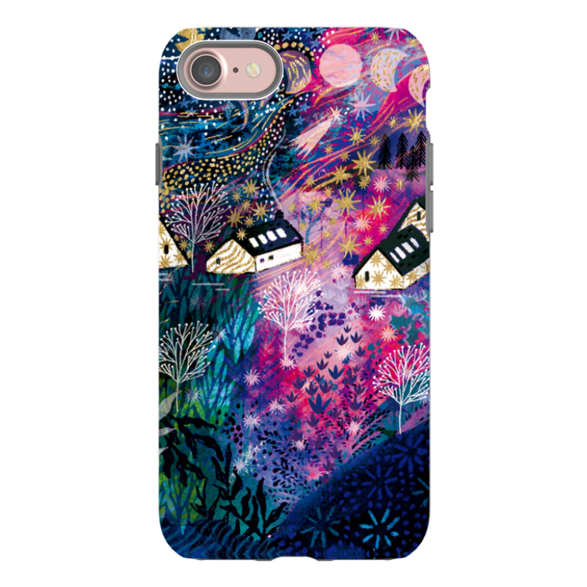 iPhone Tough Case - Northern Lights By Emma Frances Grant