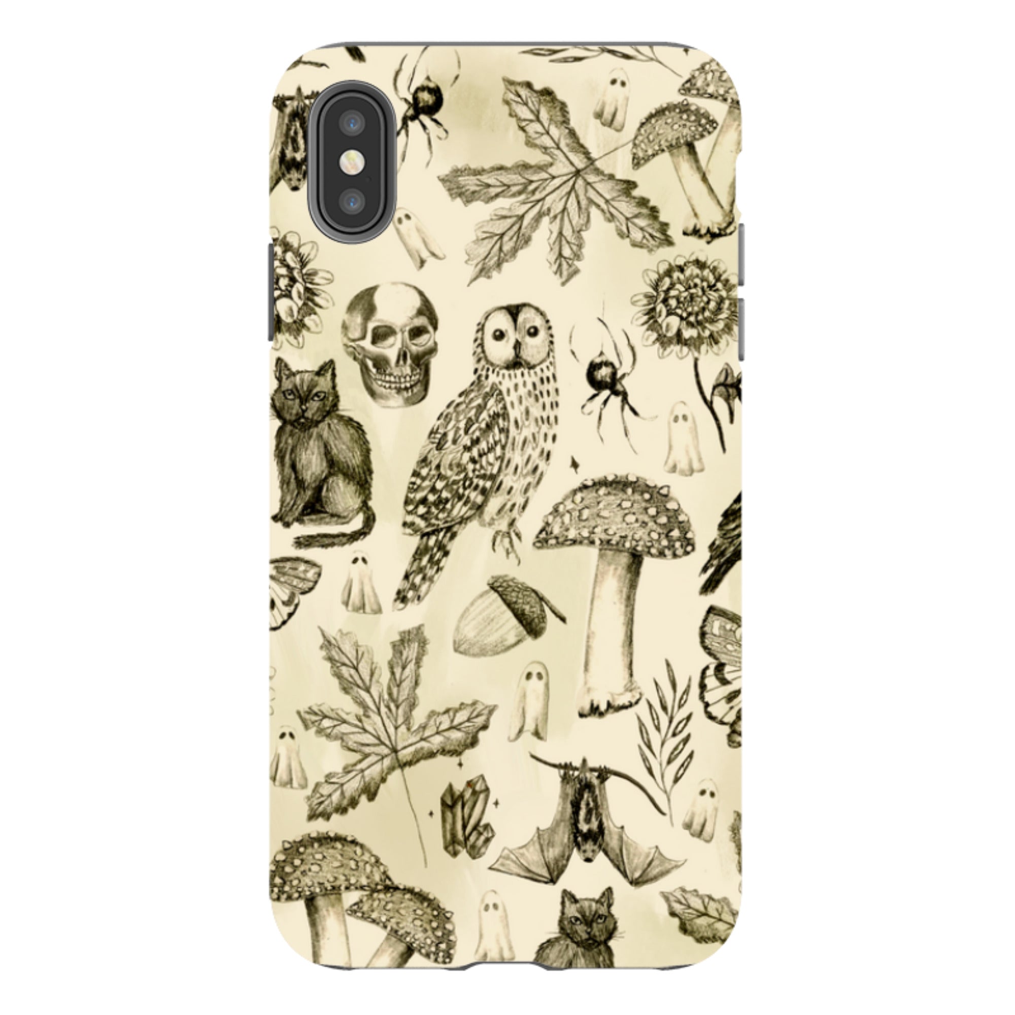 iPhone Tough Case - Pencil Fall By Abby Jacobs
