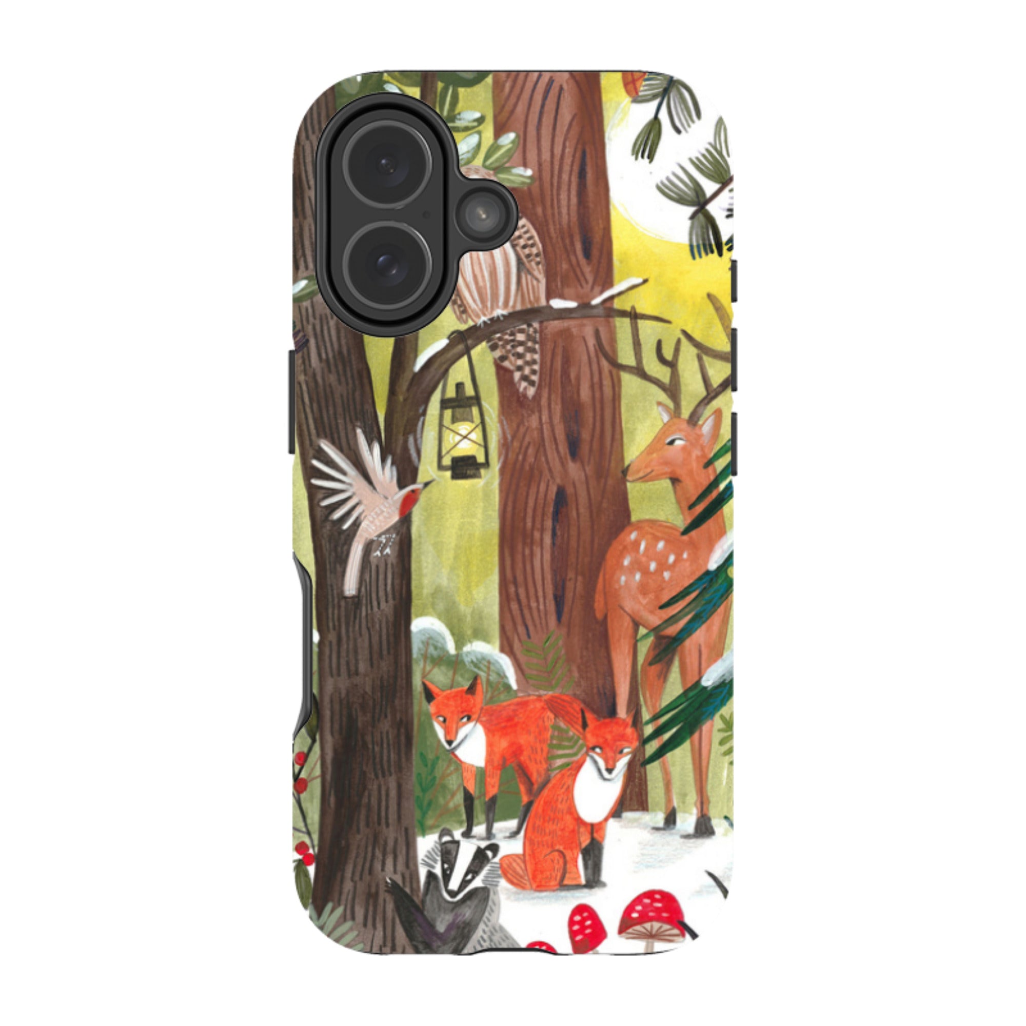 iPhone Tough Case - Winter Wonderland By Caroline Bonne Muller