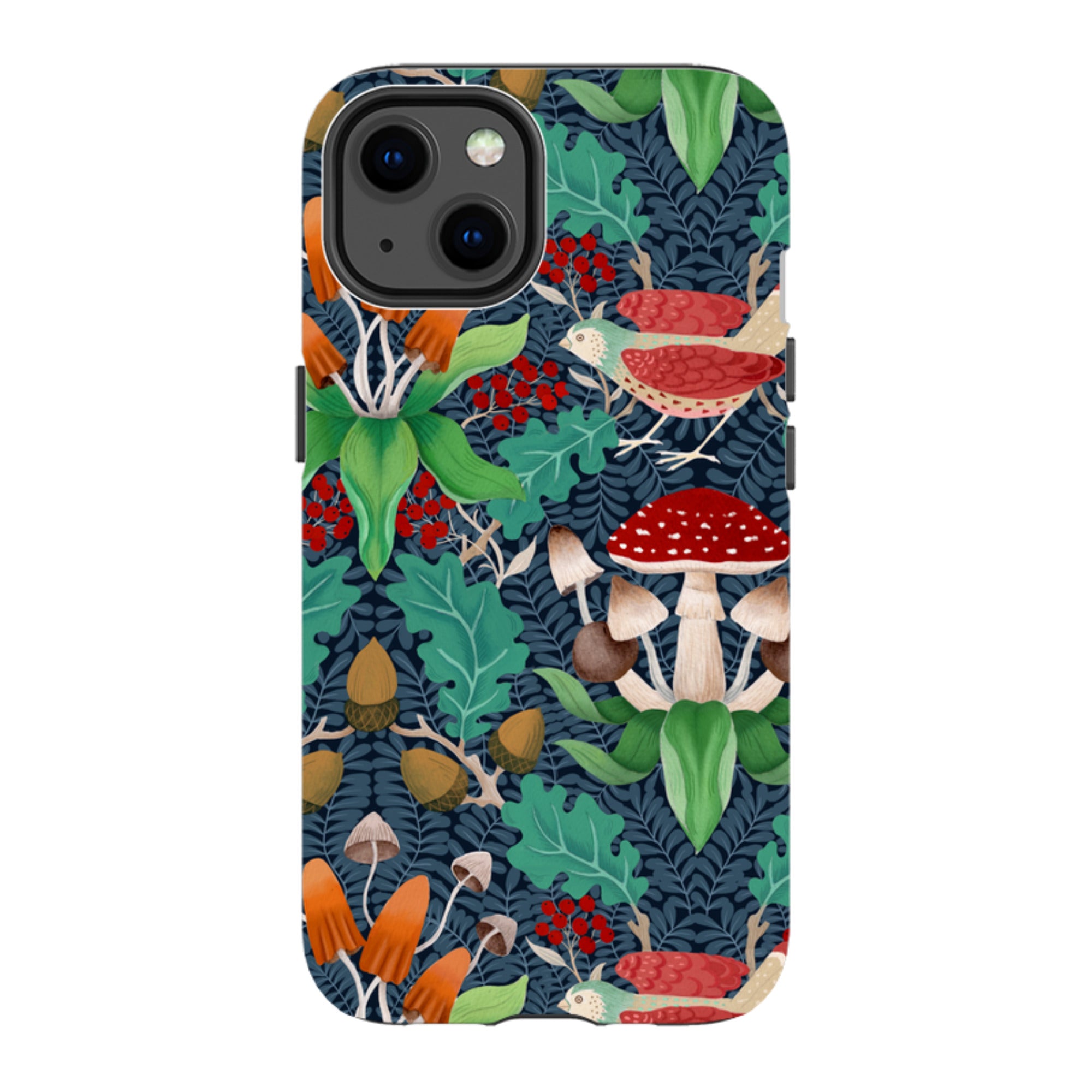 iPhone Tough Case - Mushrooms By Bex Parkin