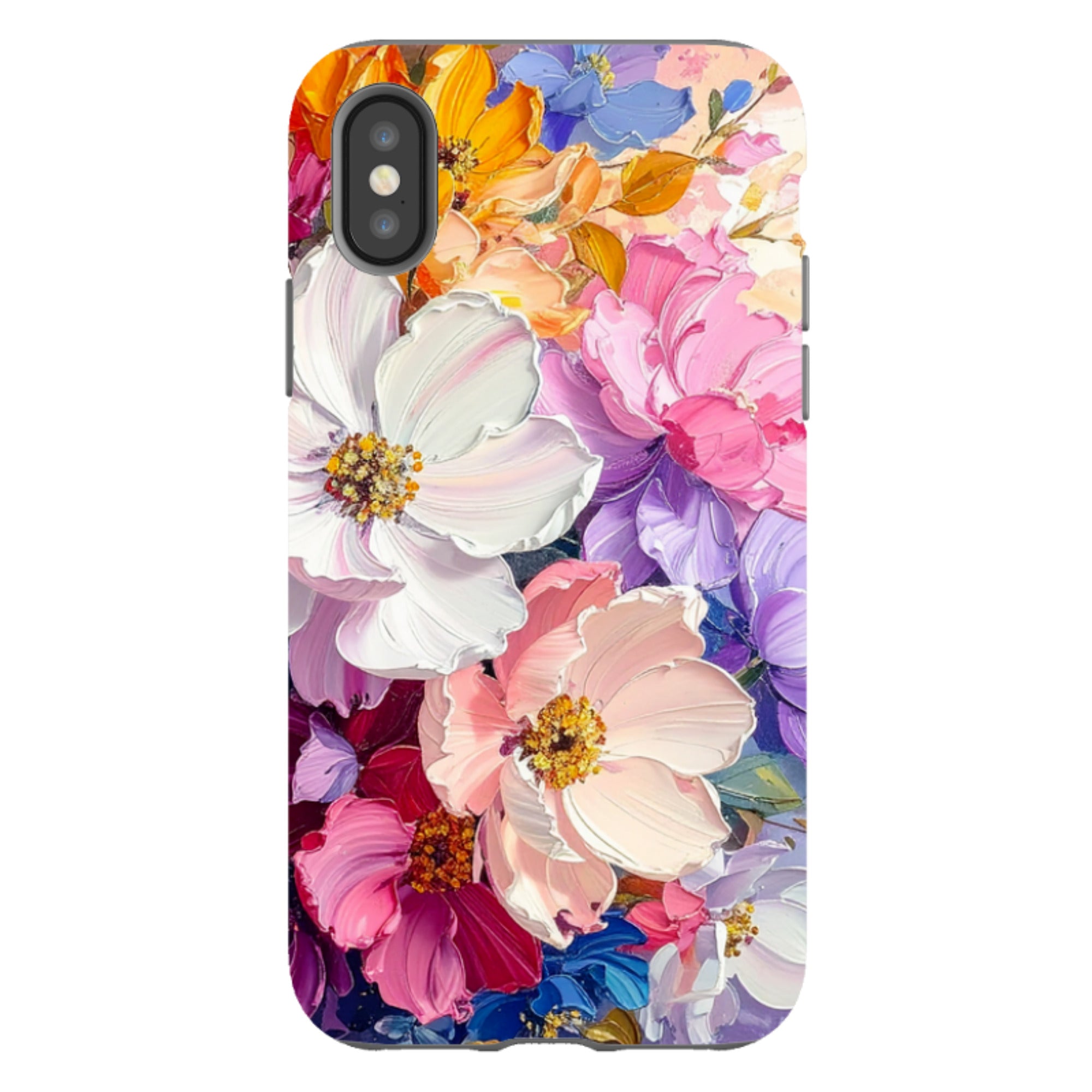 iPhone Tough Case - Summer Floral Saffron
