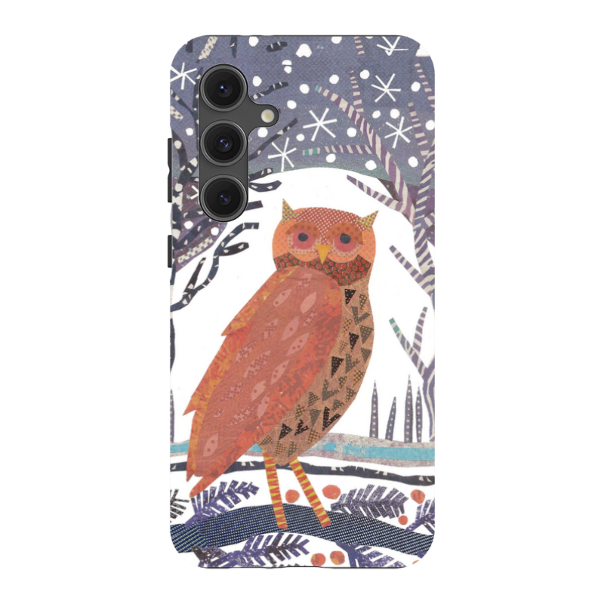 Samsung Tough Case - Winter Owl By Jane Robbins