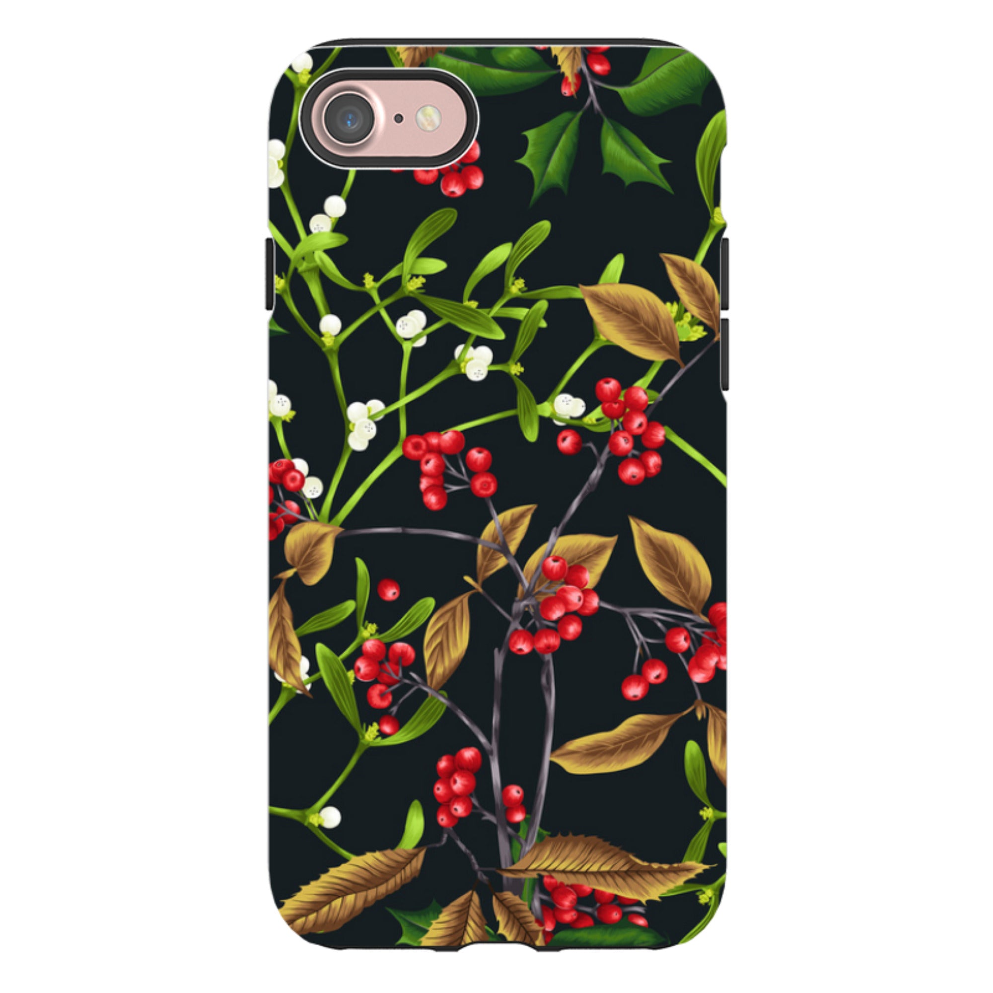 iPhone Tough Case - Magical Xmas Black