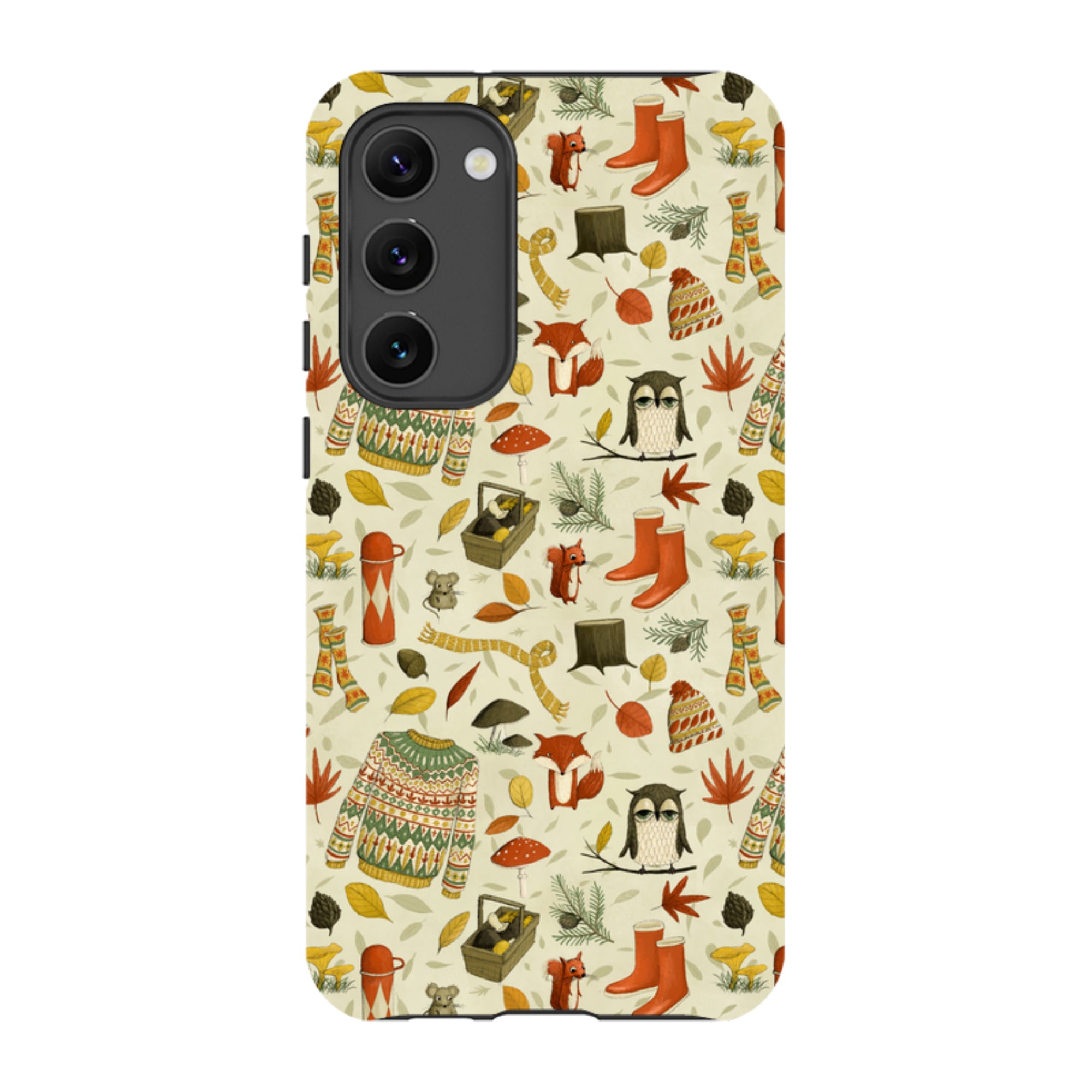 Samsung Tough Case - Autumn Pattern By Maja Lindberg
