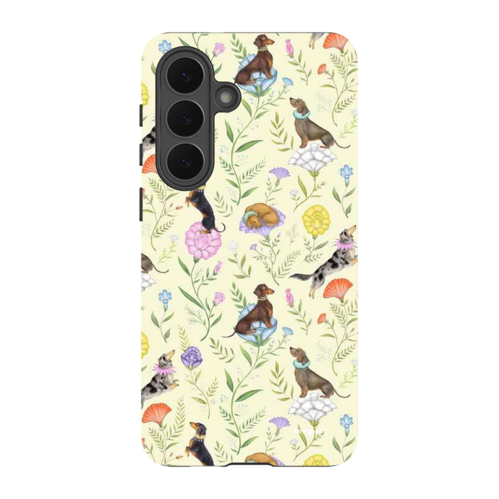 Samsung Tough Case - Doxy Day Afternoon Buttercream By Catherine Rowe