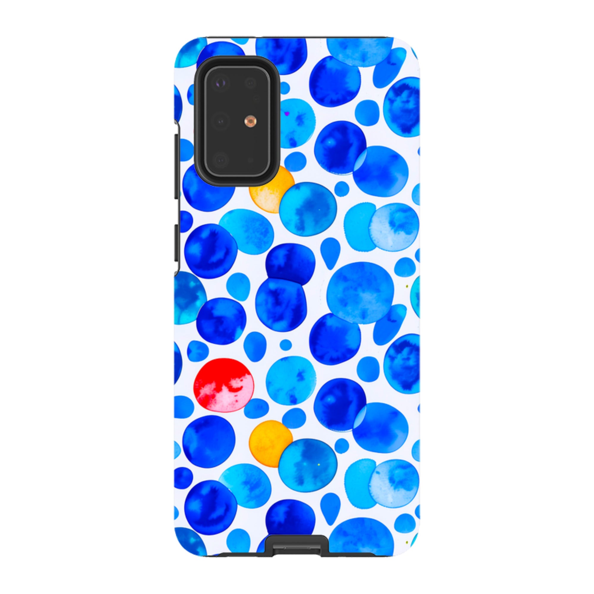 Samsung Tough  Case - Blue Moon Polka