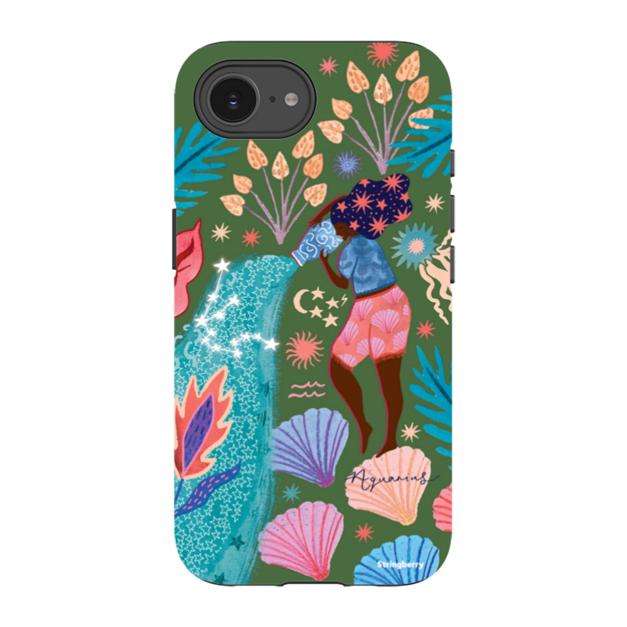 iPhone Tough Case - Aquarius By Emma Frances Grant