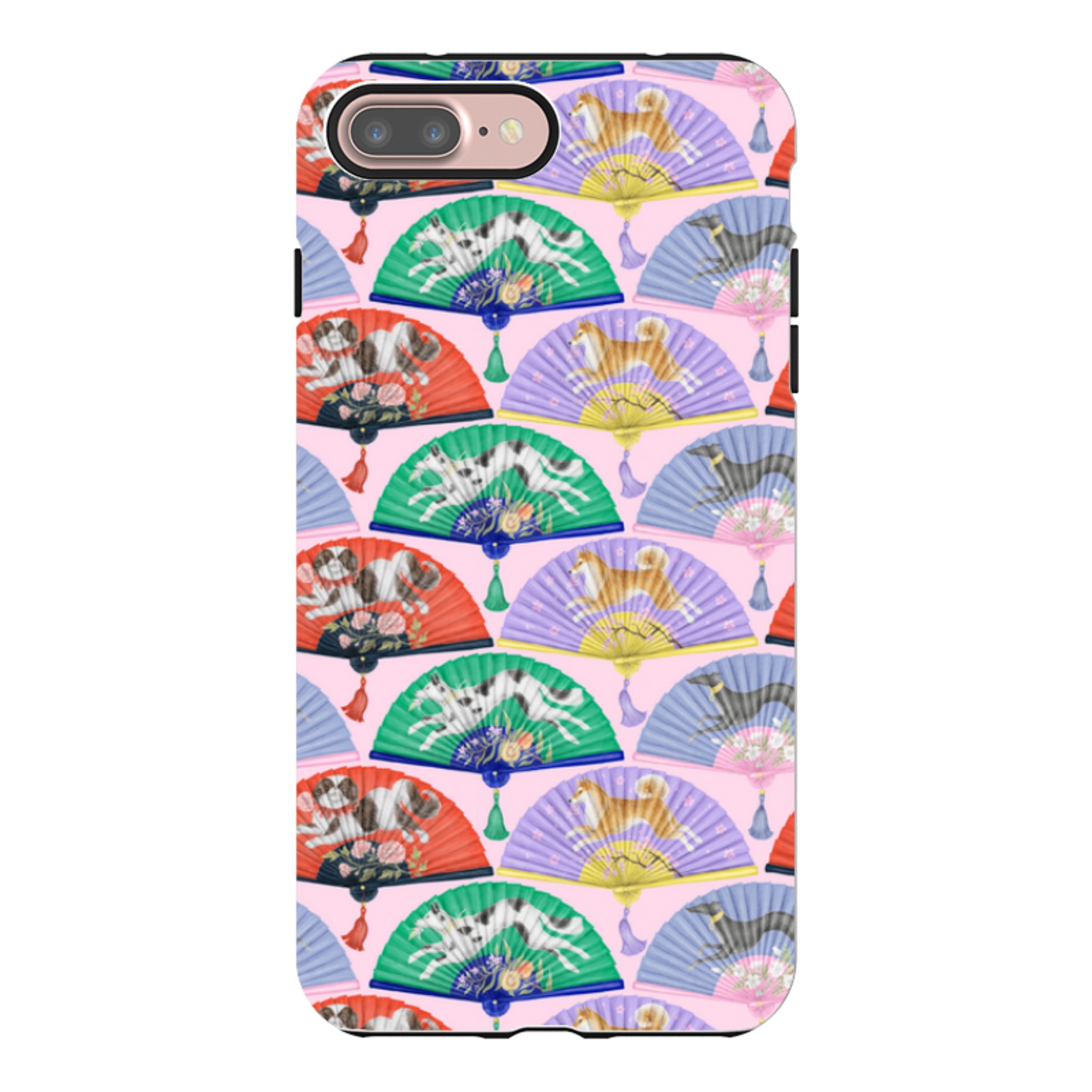 iPhone Tough Case - Dog Fan By Catherine Rowe