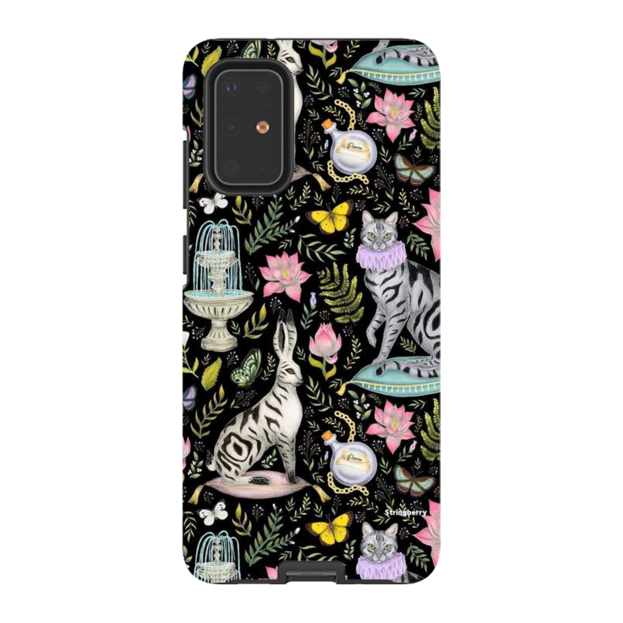 Samsung Tough Case - Lotus Garden By Catherine Rowe