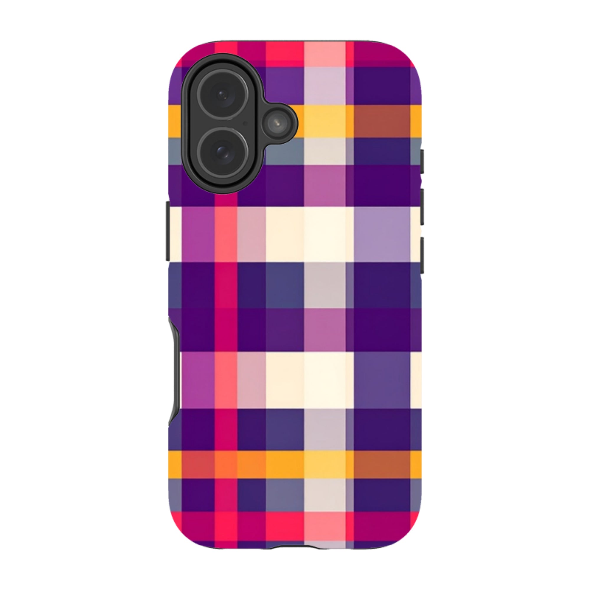 iPhone MagSafe Tough Case - Durban Gingham