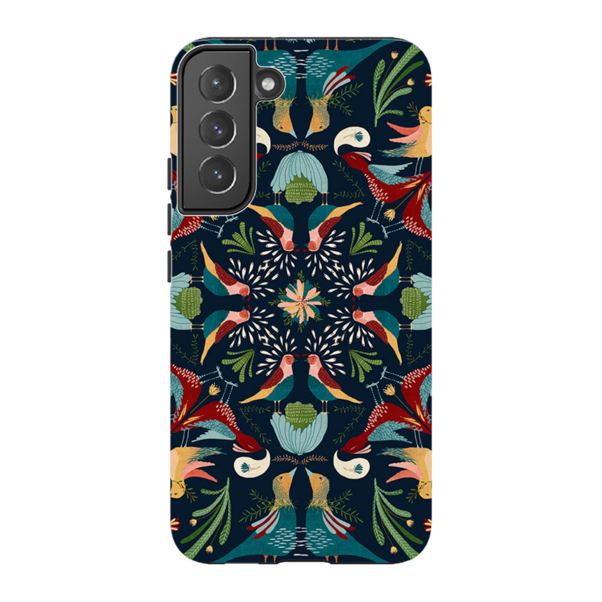 Samsung Tough Case - Navy Hanky By Katherine Quinn