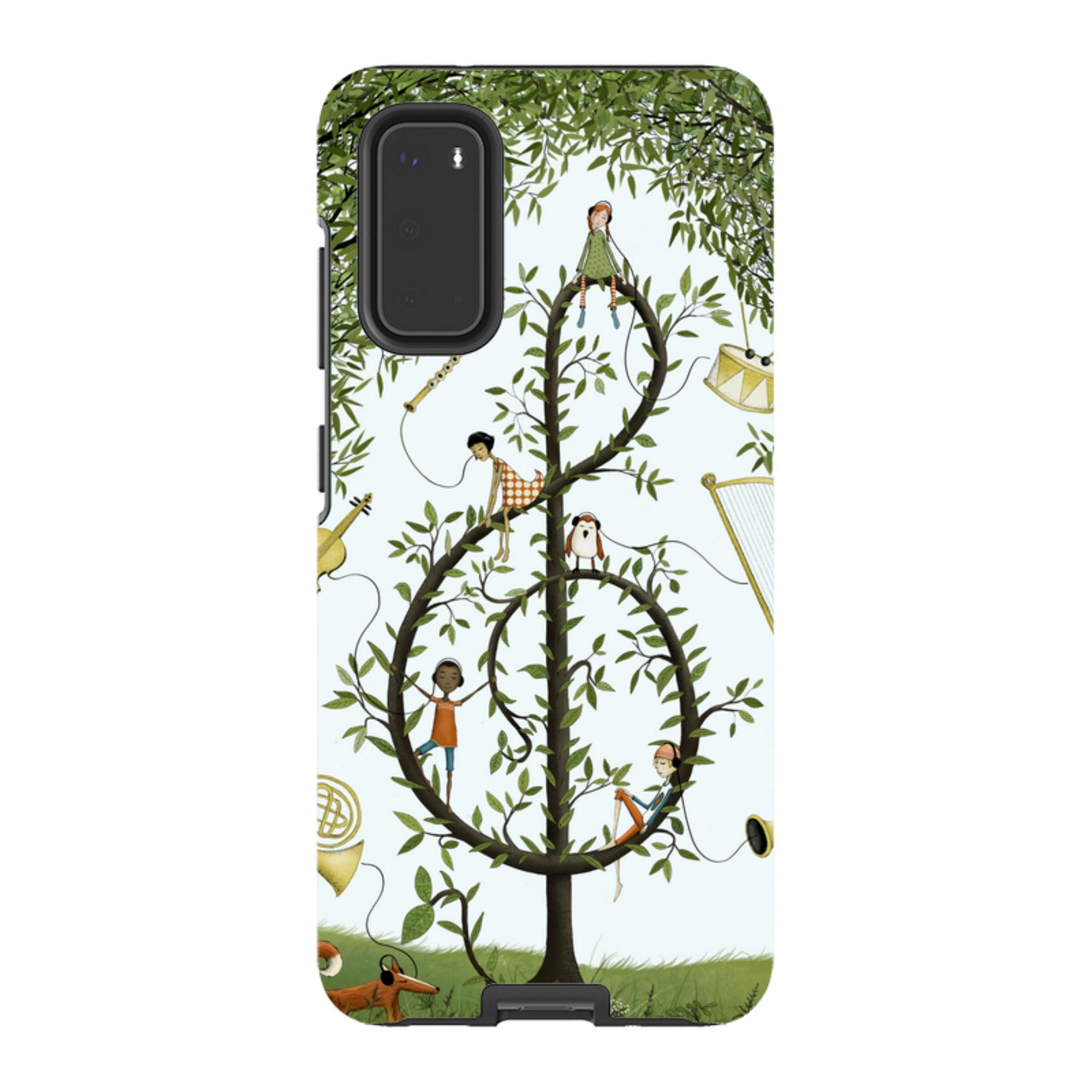 Samsung Tough Case - Music Tree By Maja Lindberg