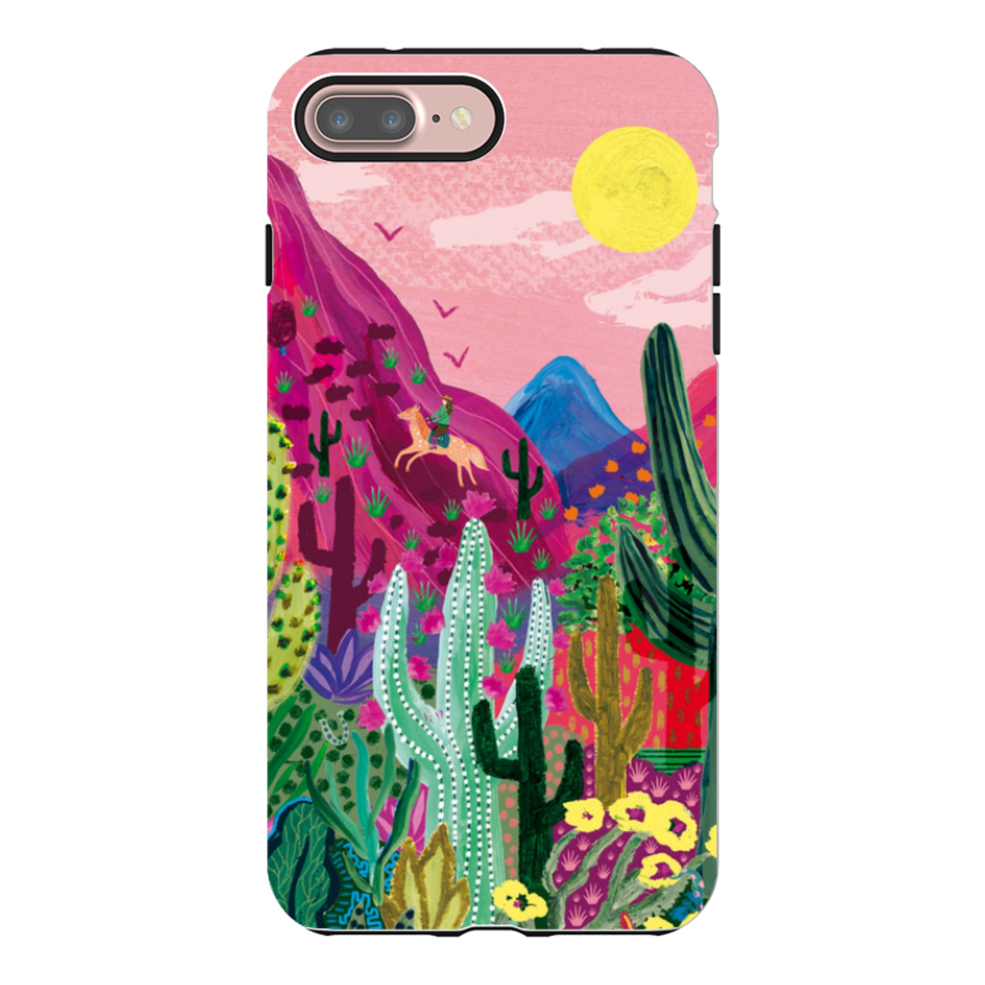 iPhone Tough Case - Desert Dreaming By Emma Frances Grant