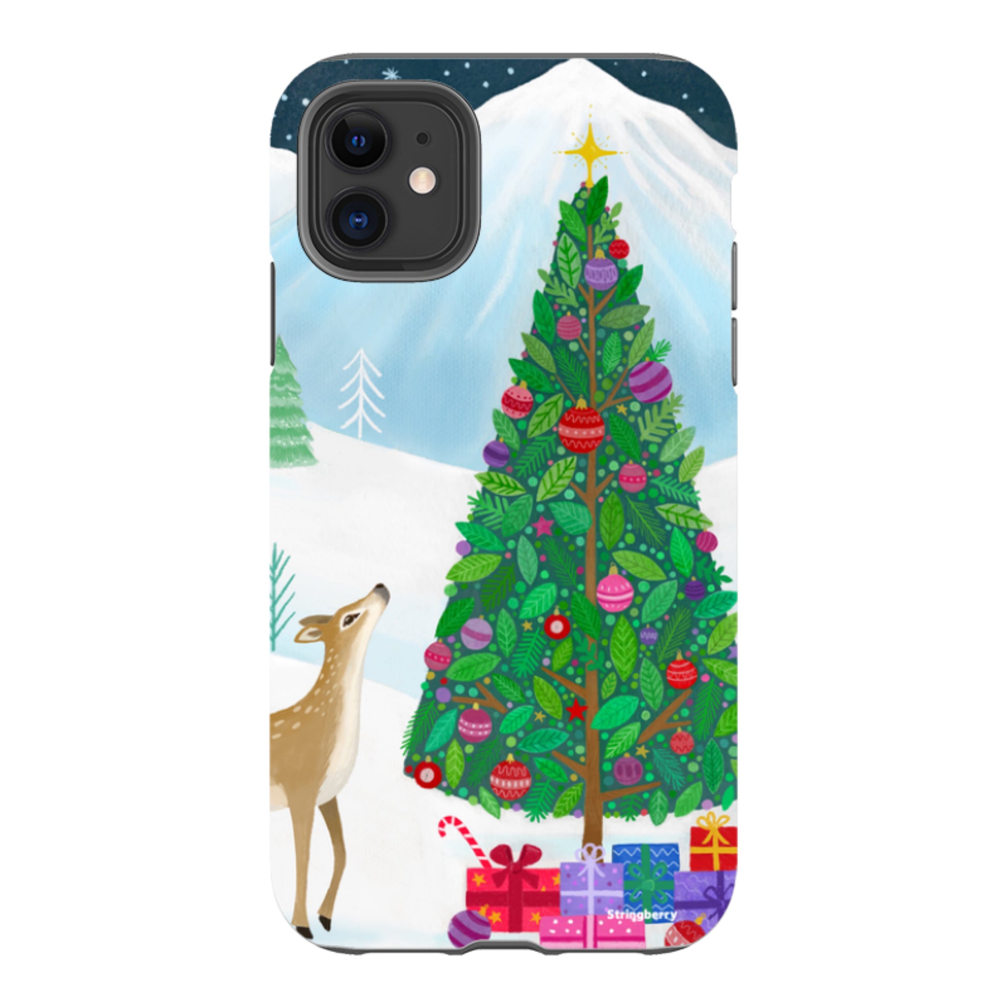 iPhone Tough Case - Jolly Season By Bex Parkin