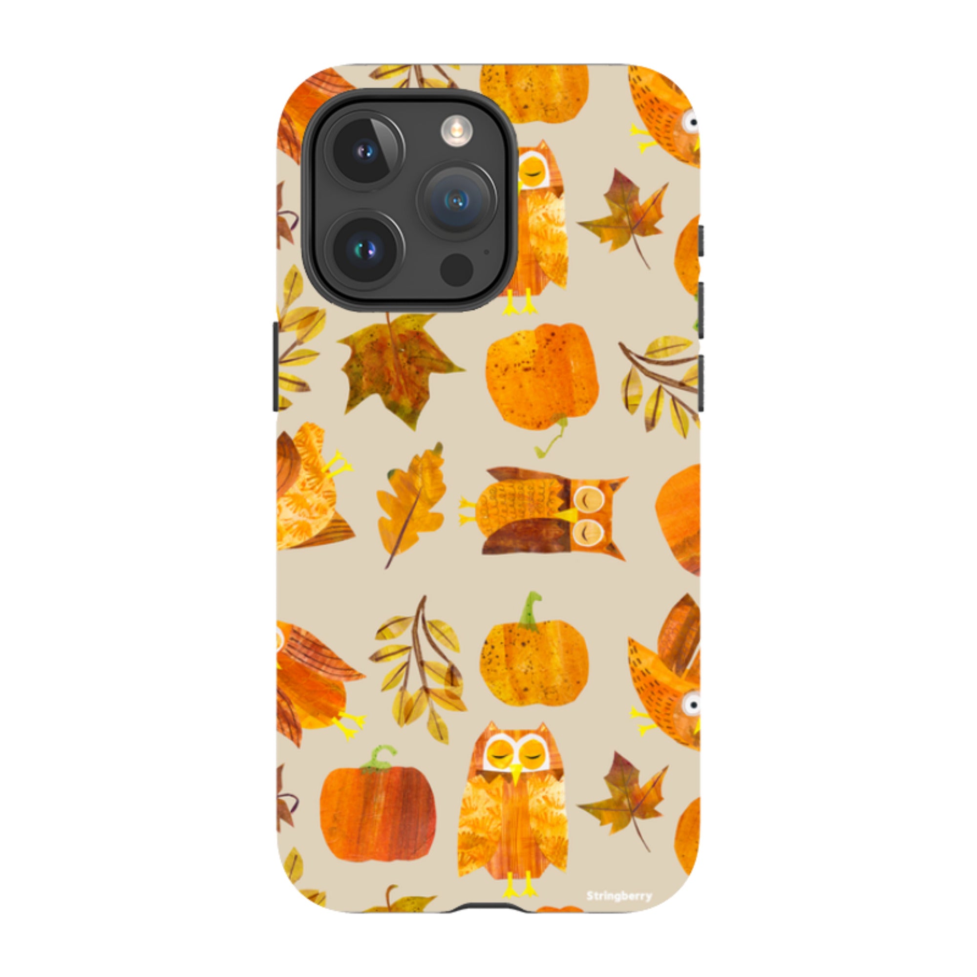 iPhone MagSafe Tough Case - Pumpkins and Owls By Tracey English