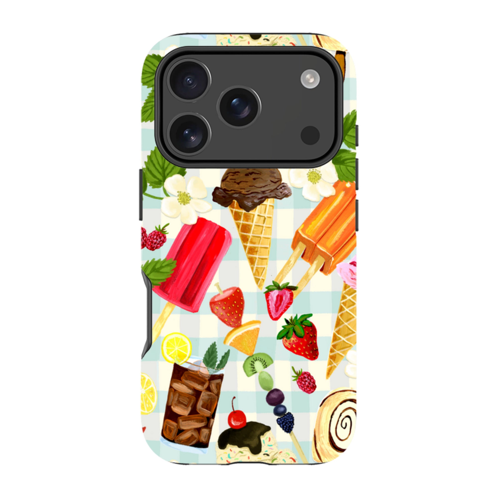 iPhone MagSafe Tough Case - Ice Floral By Abby Jacobs