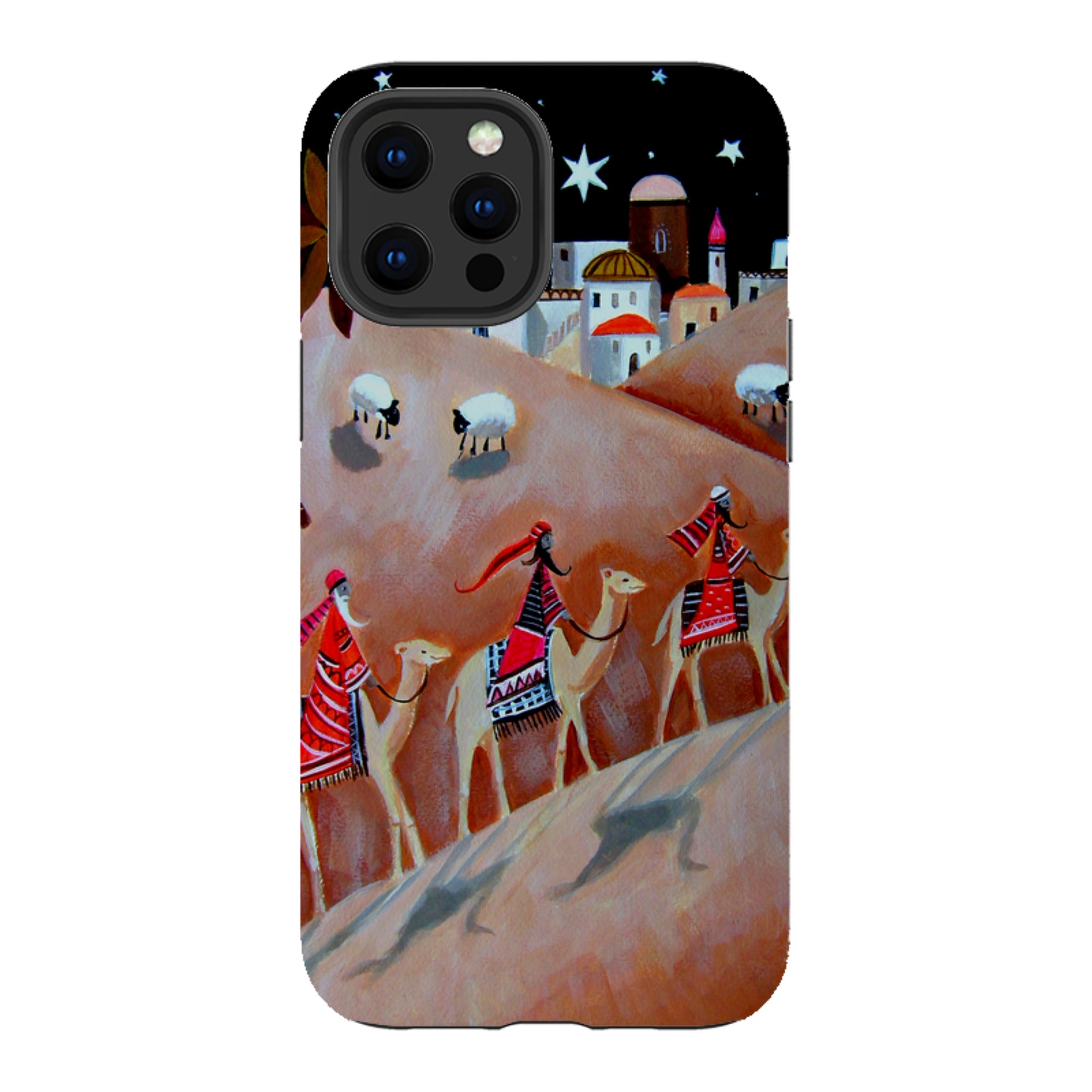 iPhone Tough Case - We Three Kings By Mary Stubberfield