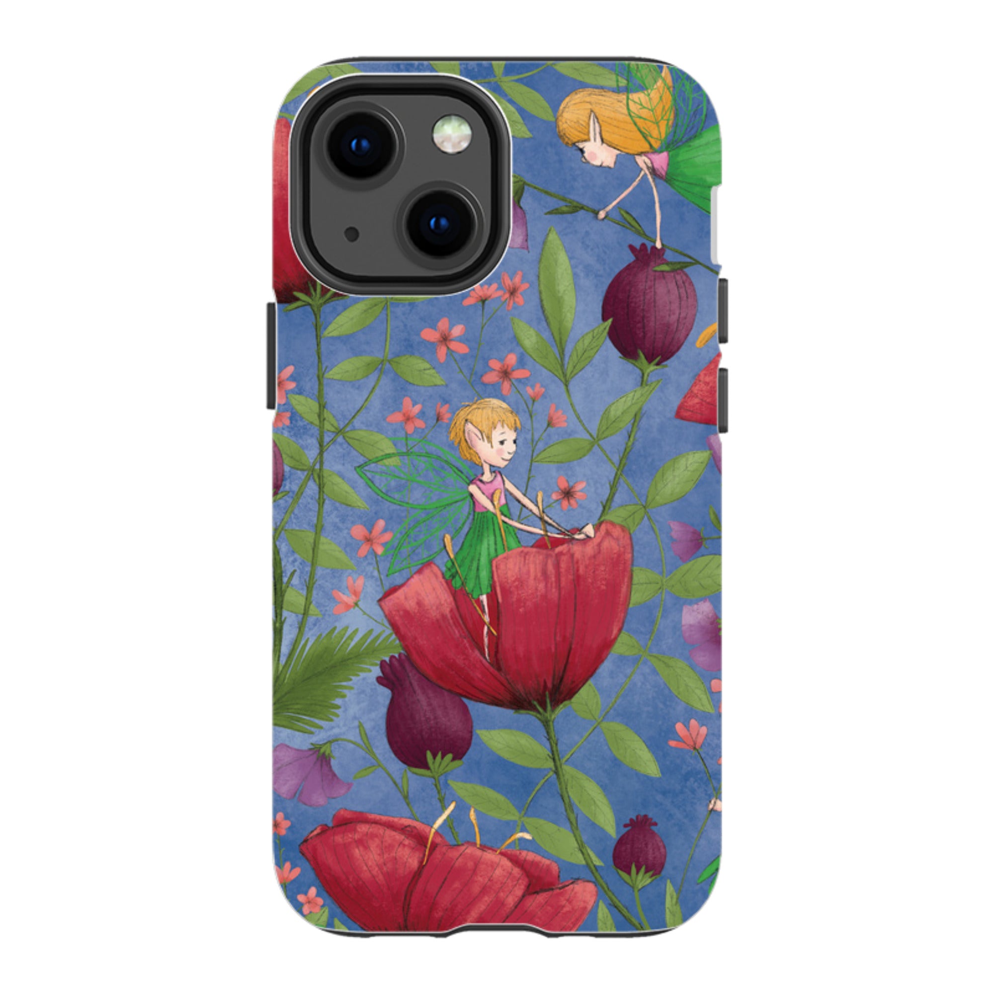 iPhone Tough Case - Fairies And Flowers By Maja Lindberg