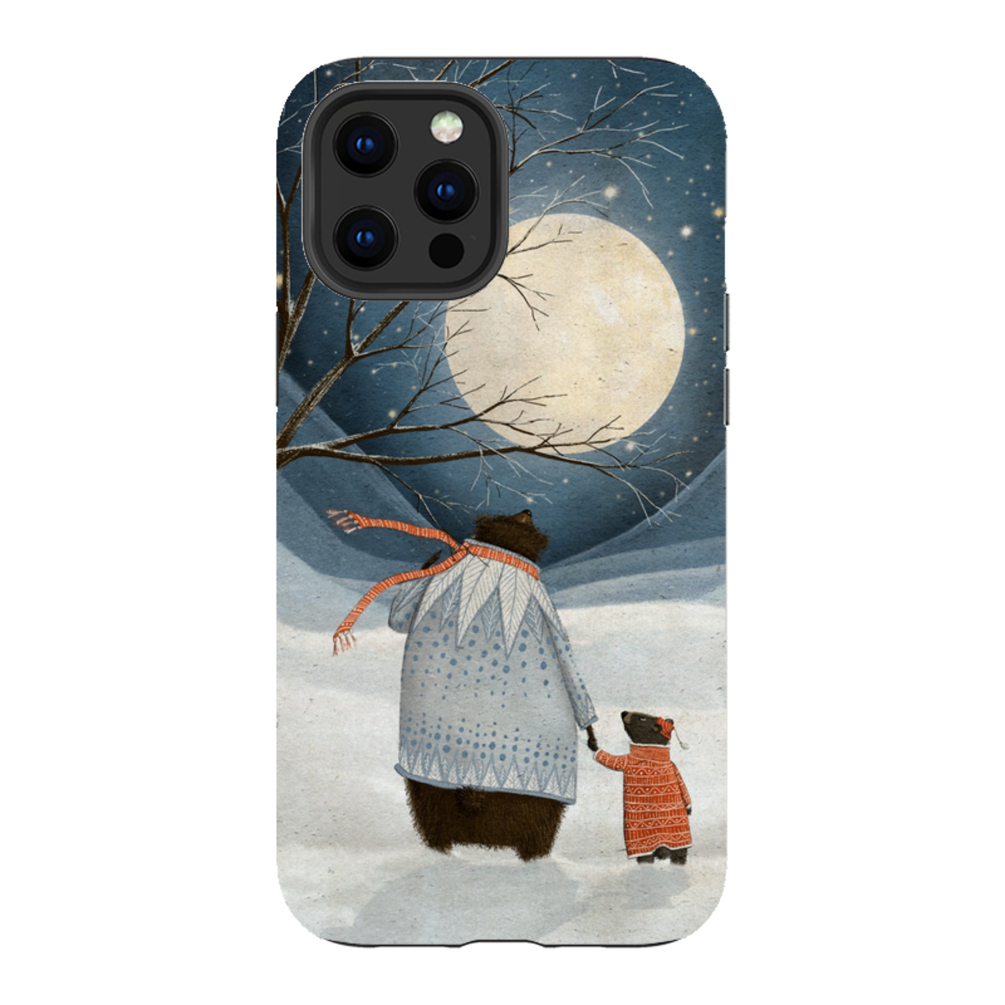 iPhone Tough Case - Under a Moonlit Sky By Maja Lindberg