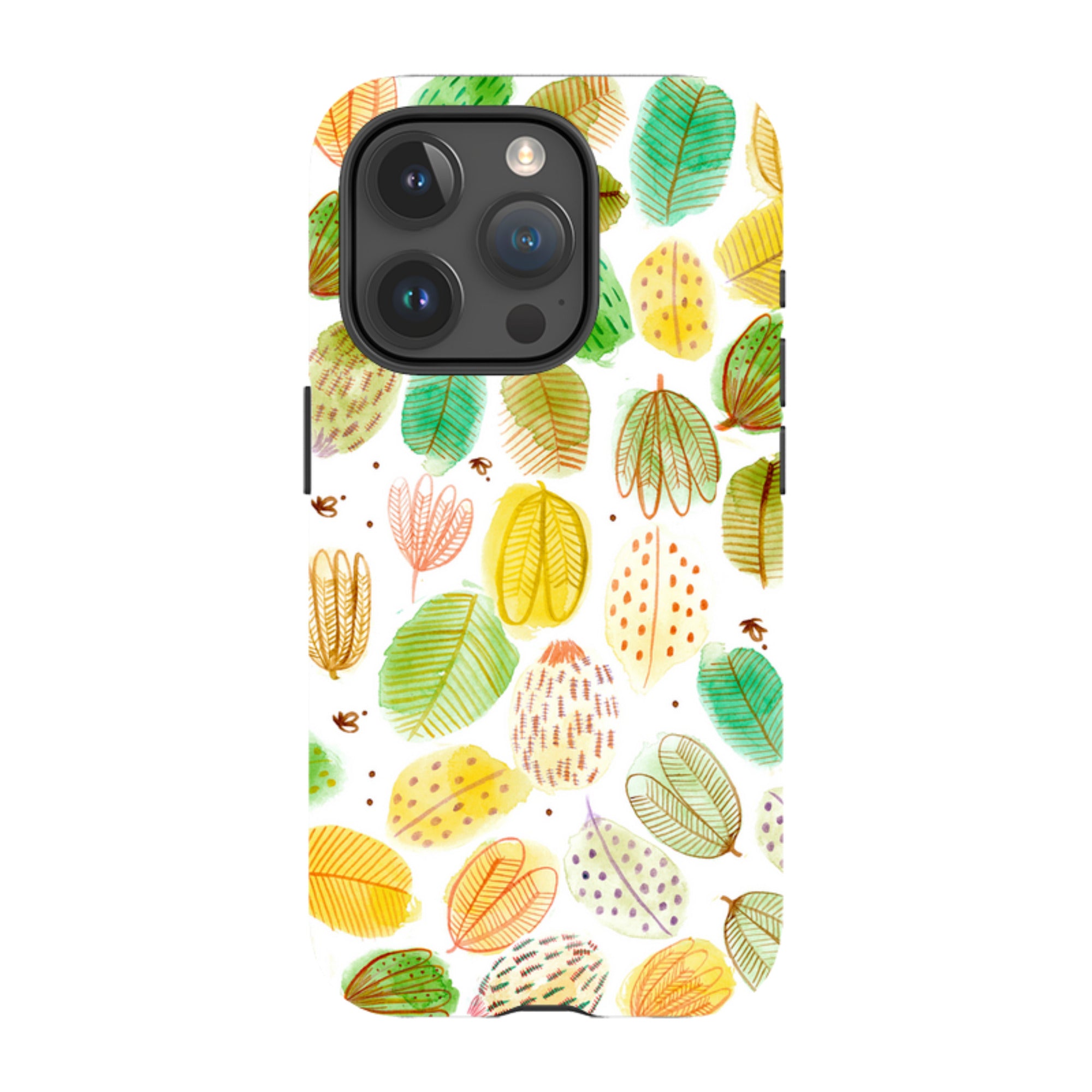 iPhone Tough Case - Leaves By Gabriela Larios