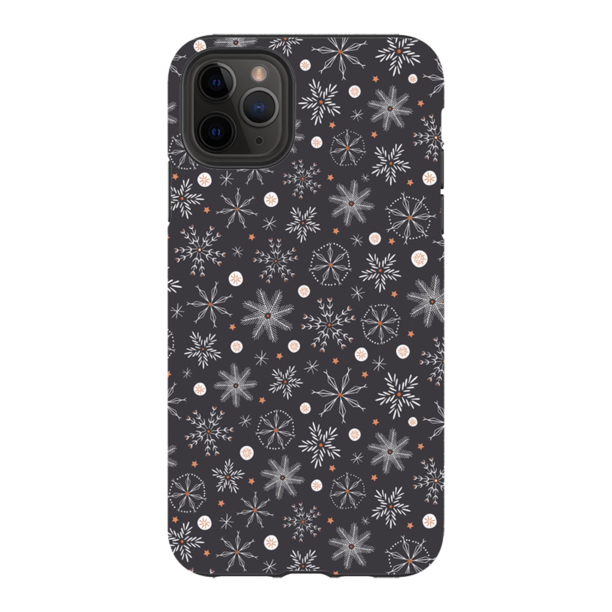 iPhone Tough Case - Christmas Snowflakes II By Ali Brookes