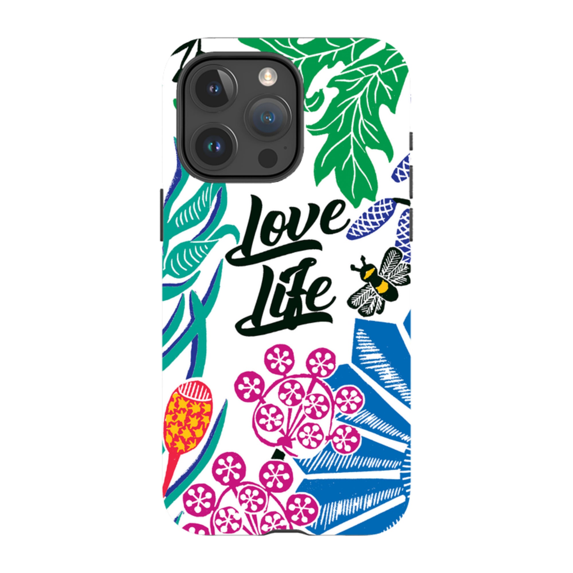 iPhone Tough Case - Love Life By Kate Heiss