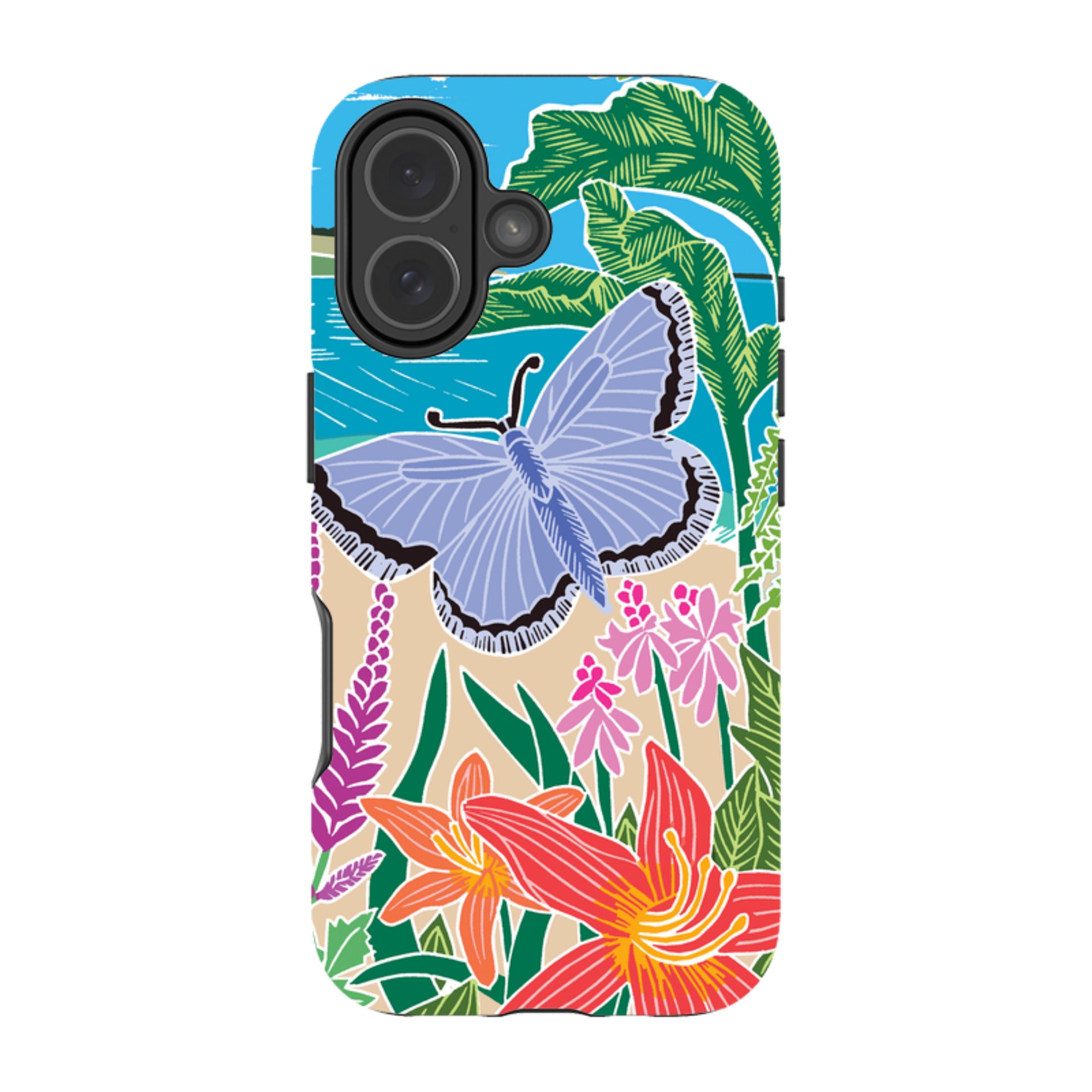 iPhone Tough Case - Trebah Garden By Kate Heiss