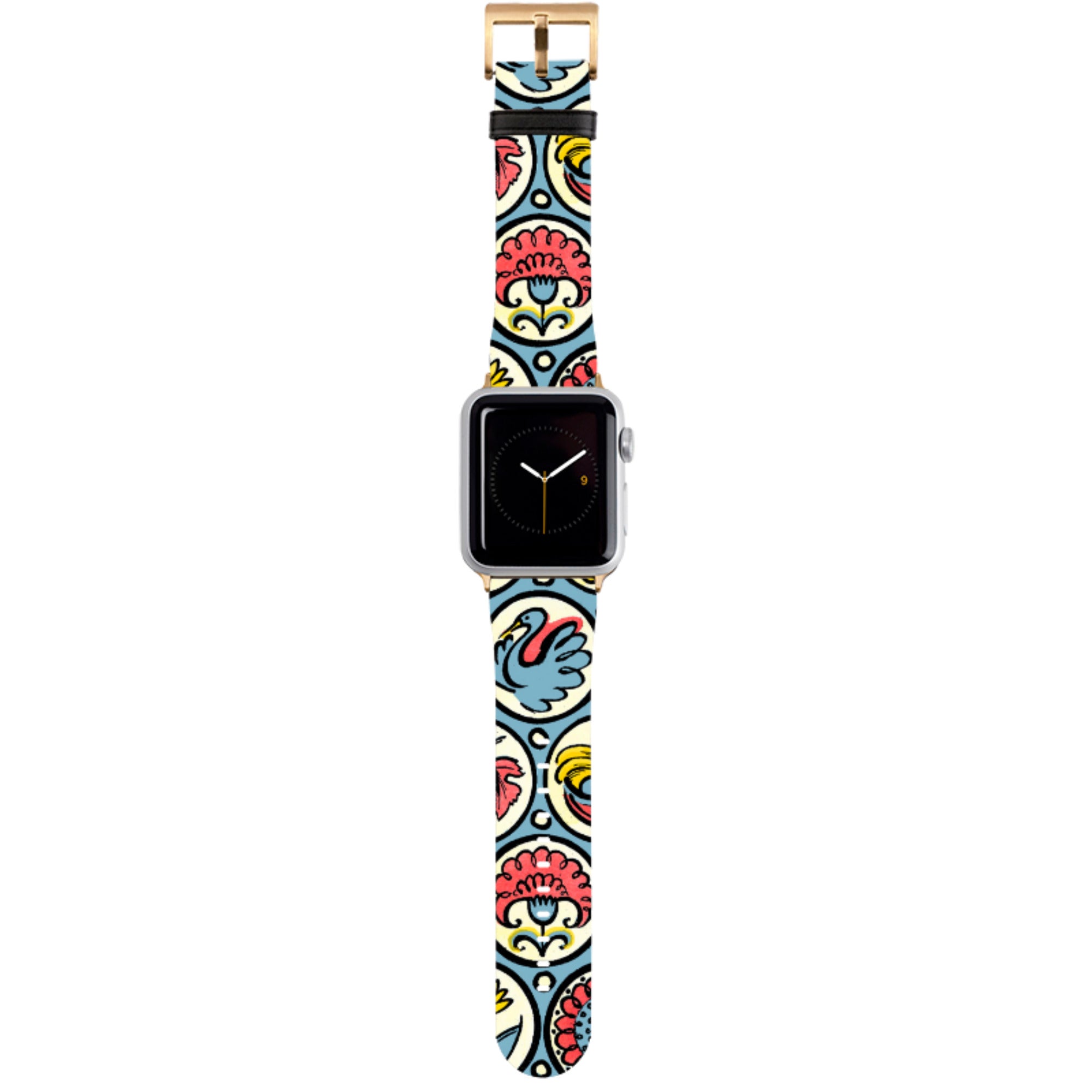 Birds, Fish & Fruit Apple Watch Strap By Cressida Bell