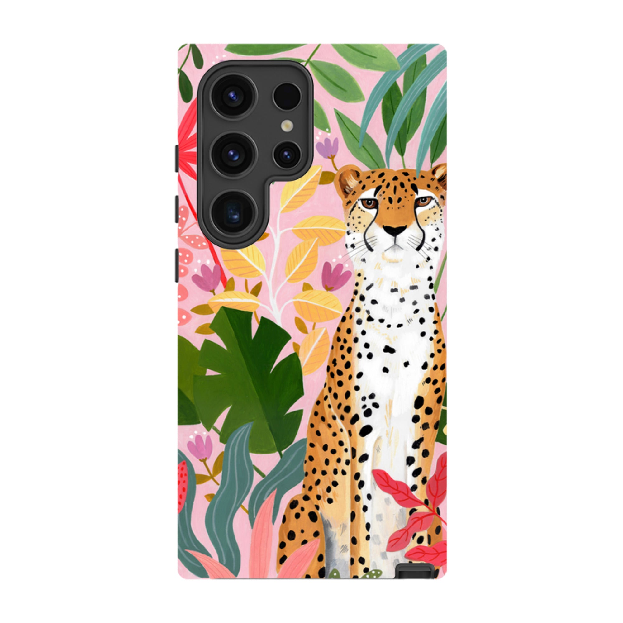 Samsung Tough Case - Cheetah Jungle By Bex Parkin
