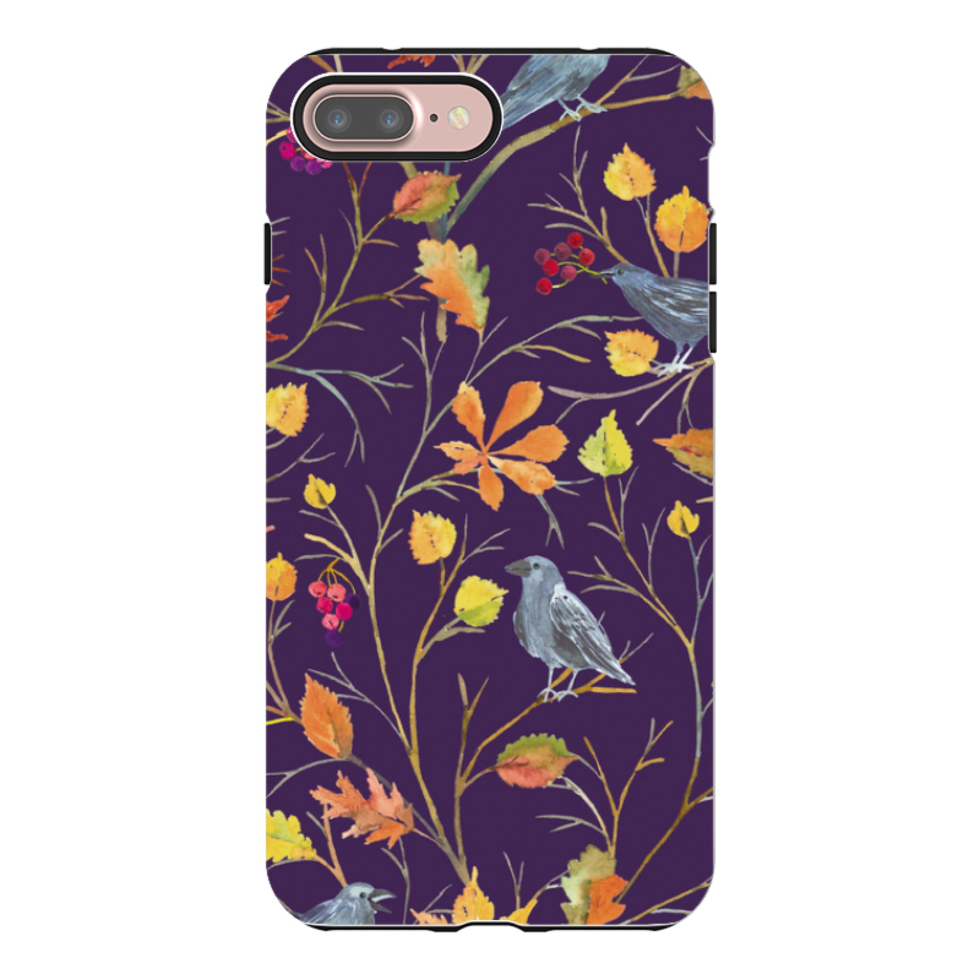 iPhone Tough Case - Autumn Pattern By Elisabeth Haager